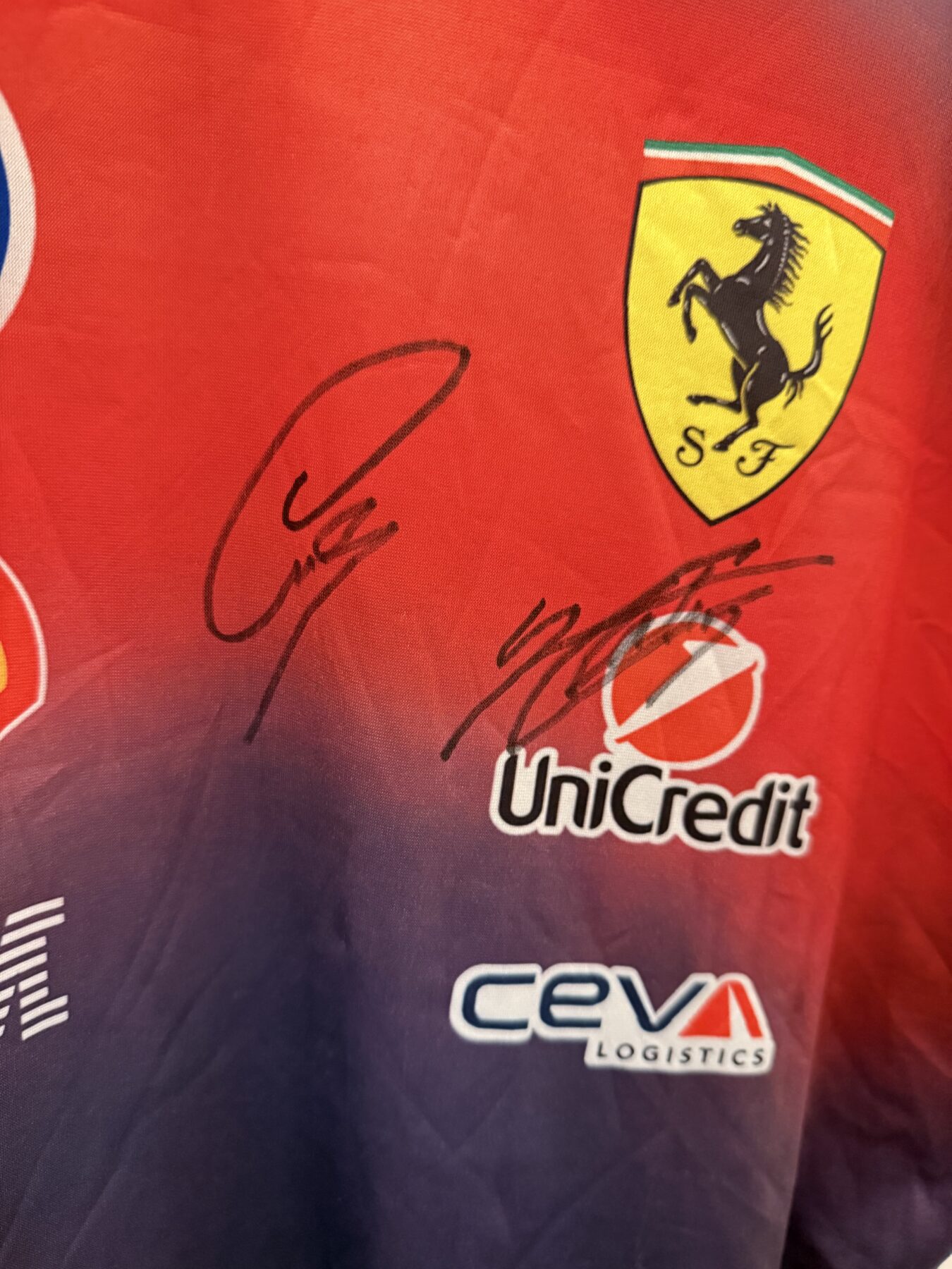 Chinese Grand Prix-2026-Jacket,T shirt and cap -Signed by Lewis Hamilton & Charles Leclerc - Image 9