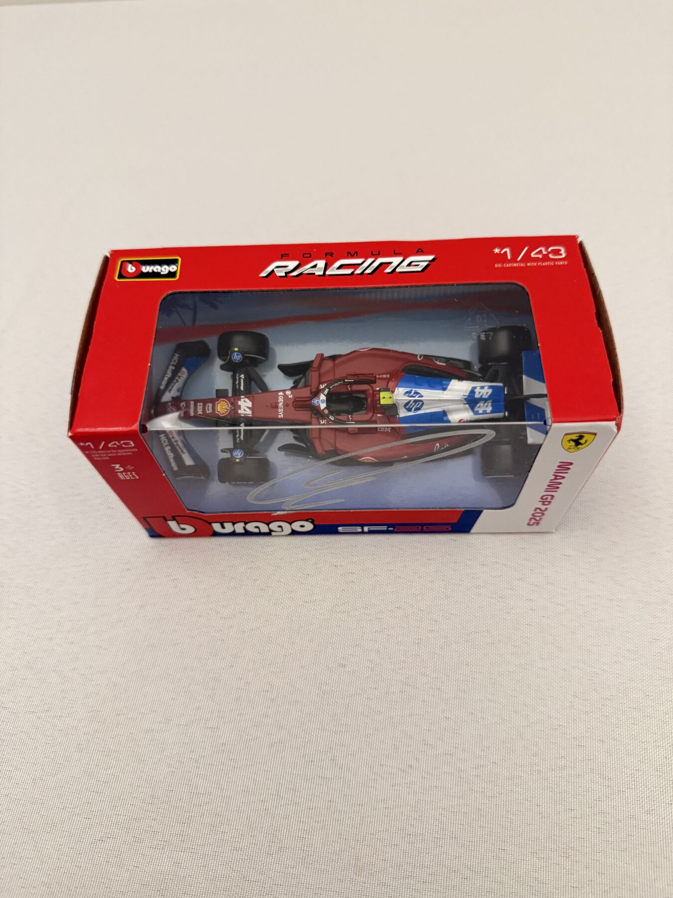 Lewis Hamilton 1/43 Miami GP Signed model - Image 8
