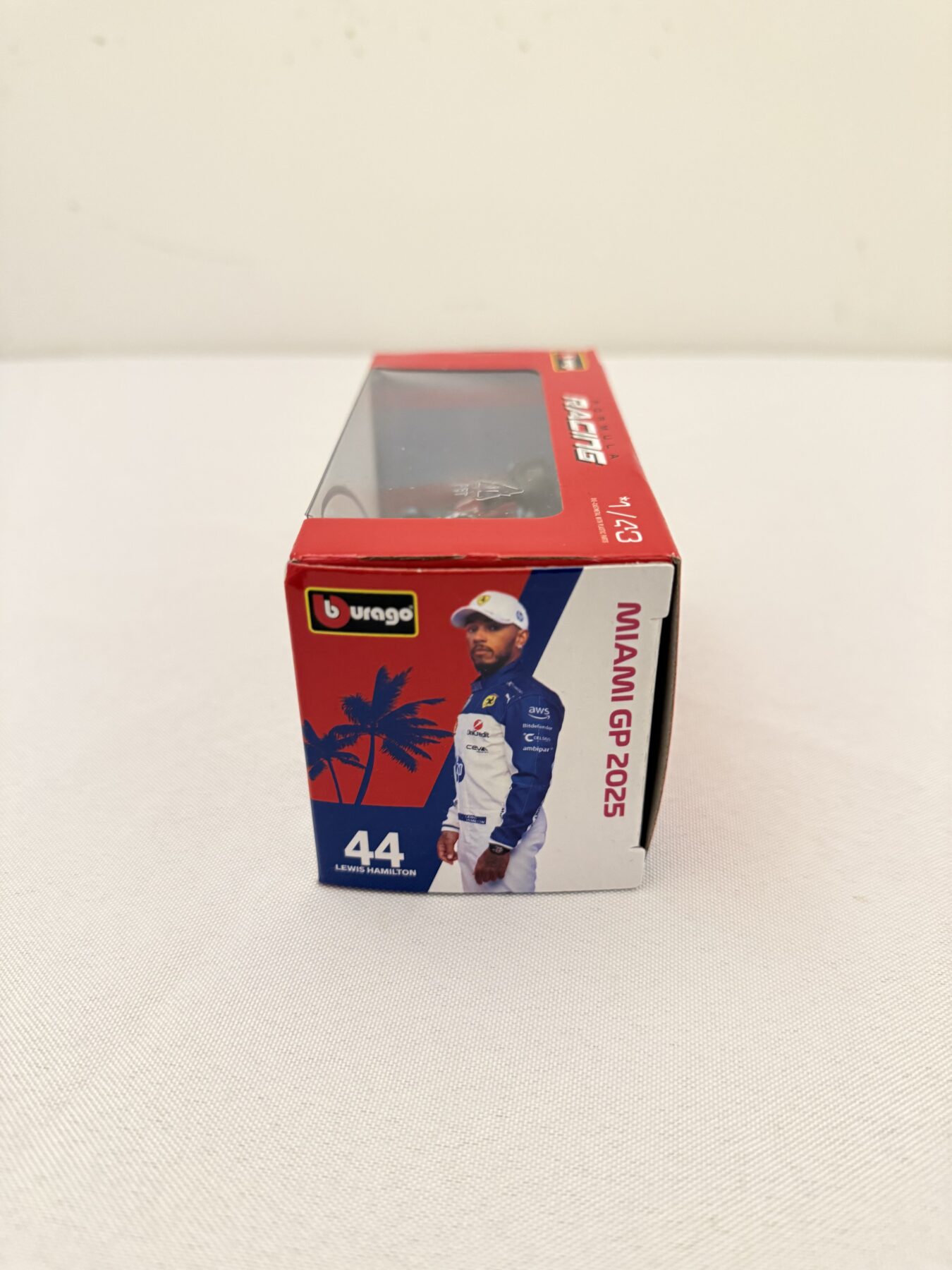 Lewis Hamilton 1/43 Miami GP Signed model - Image 6