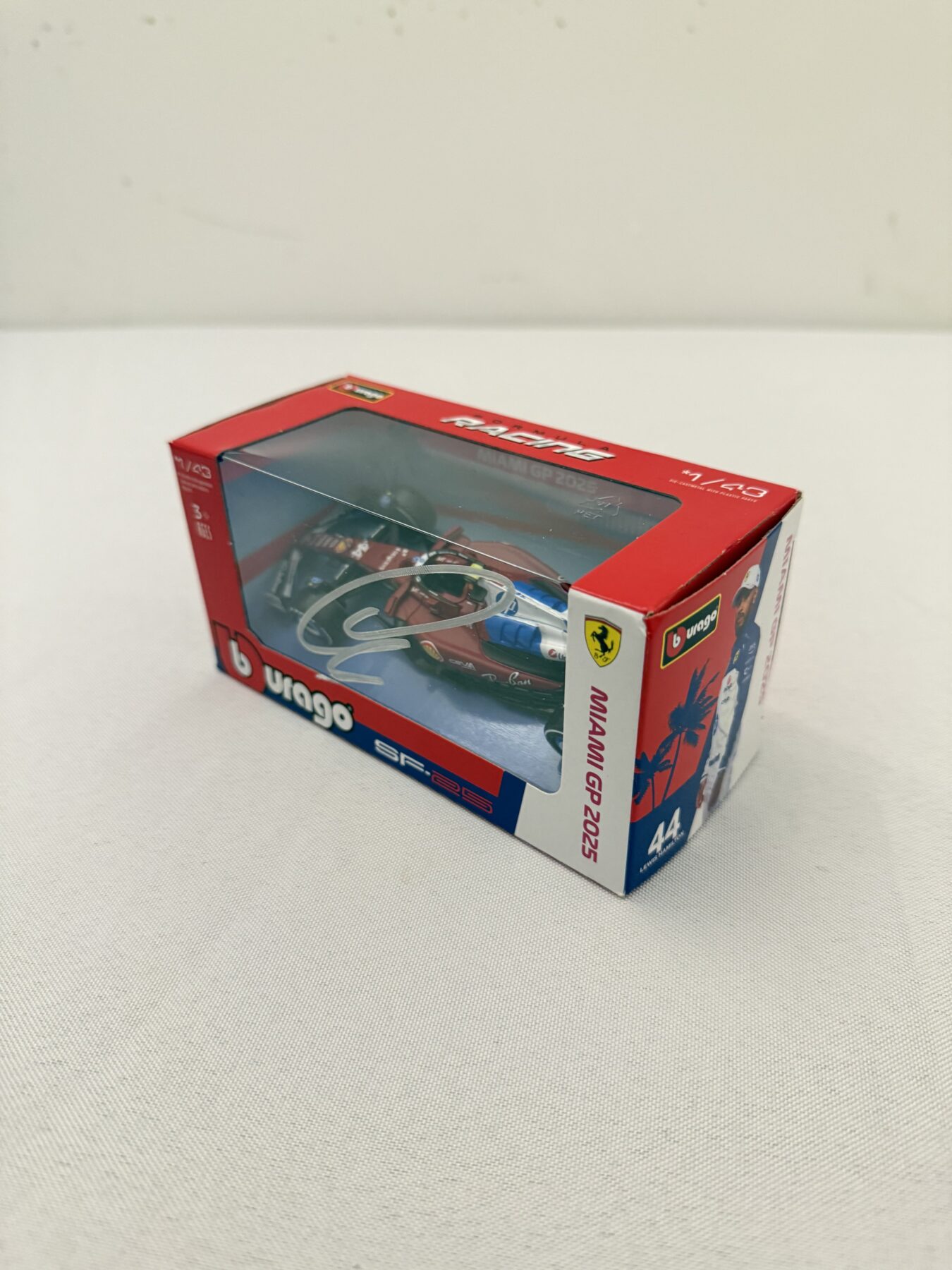 Lewis Hamilton 1/43 Miami GP Signed model - Image 4