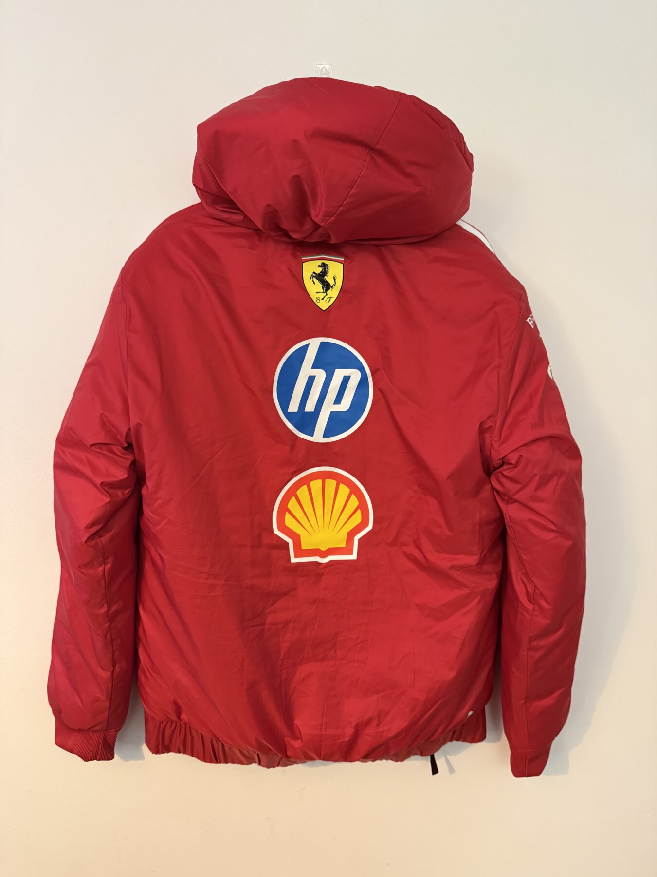 Ferrari Jacket-2025-Signed by Lewis Hamilton & Charles Leclerc - Image 7