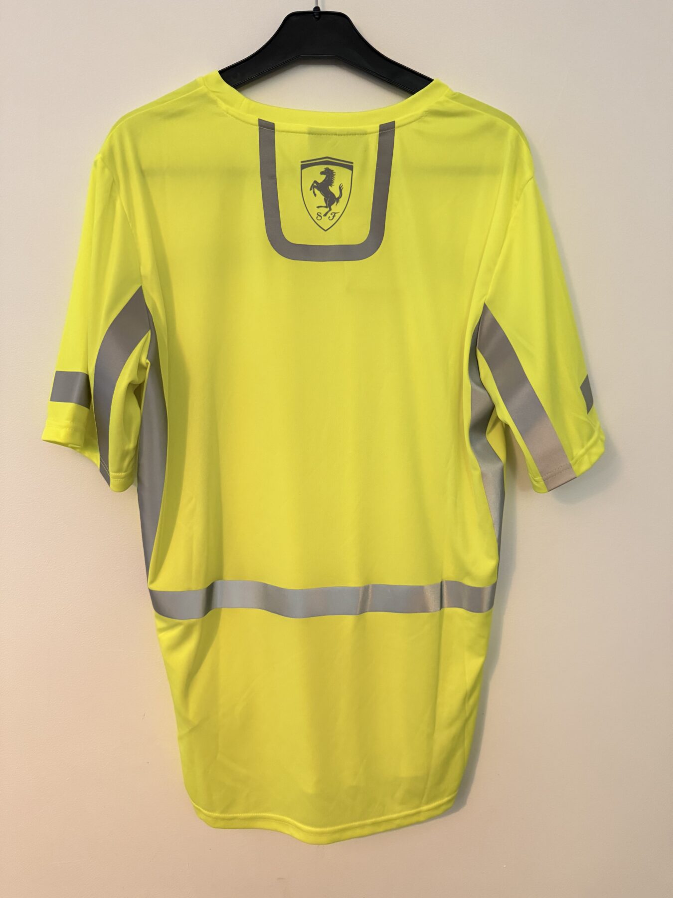 Official Ferrari Logistics crew T shirt and trousers-Signed Charles Leclerc and Lewis Hamilton - Image 12