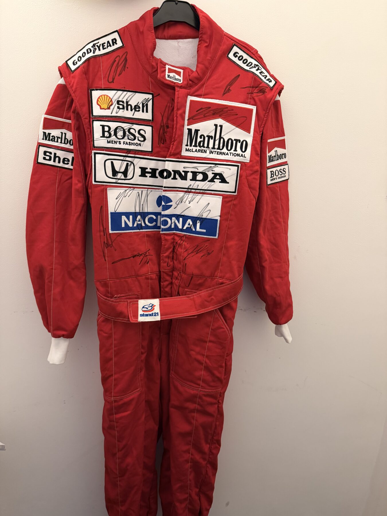 Ayrton Senna-multi signed 1988 race suit - Image 4