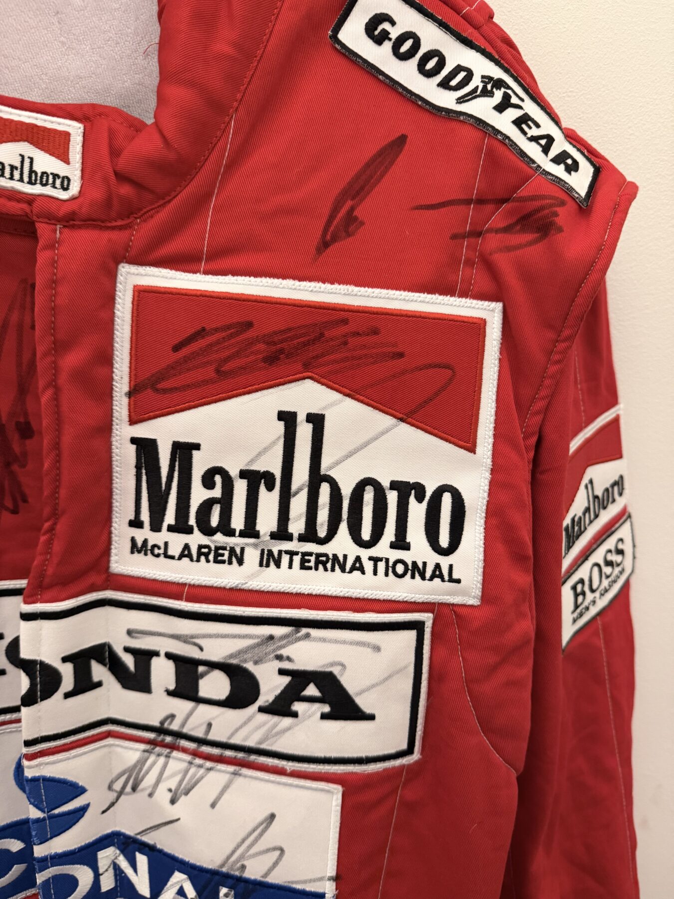 Ayrton Senna-multi signed 1988 race suit - Image 7