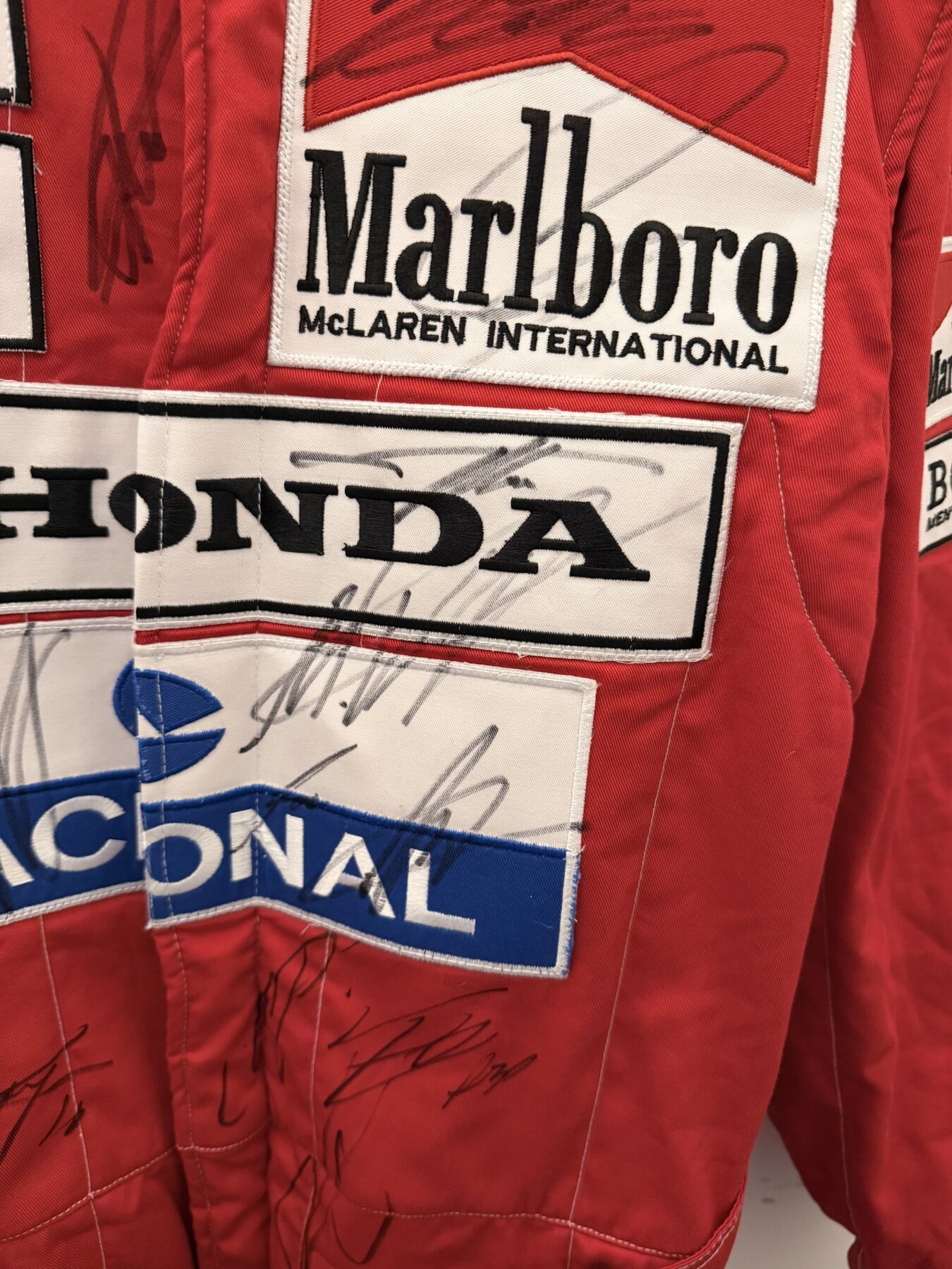 Ayrton Senna-multi signed 1988 race suit - Image 11