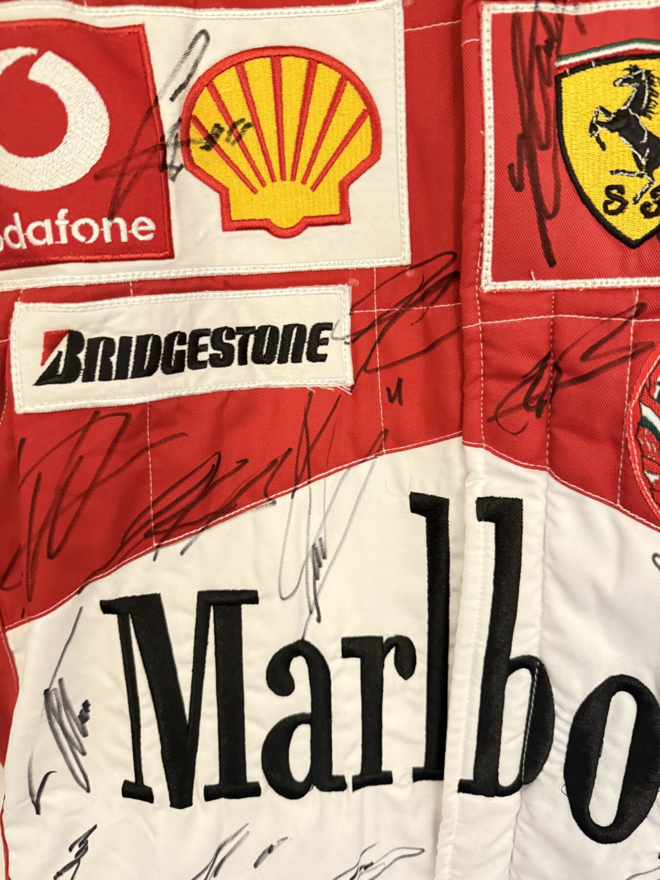 NEW-Michael Schumacher-Multi Signed suit & Signed Michael - Image 13