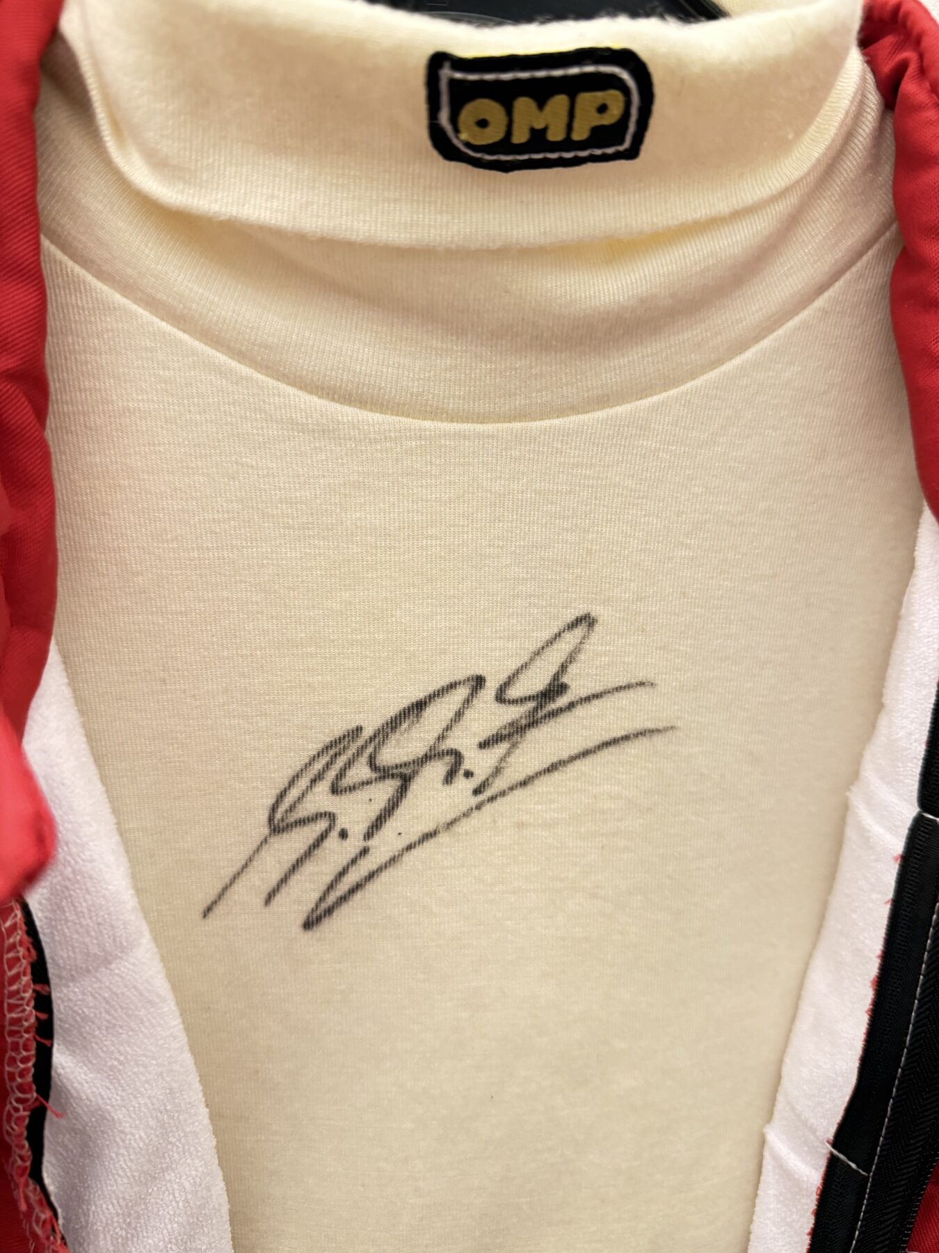NEW-Michael Schumacher-Multi Signed suit & Signed Michael - Image 3