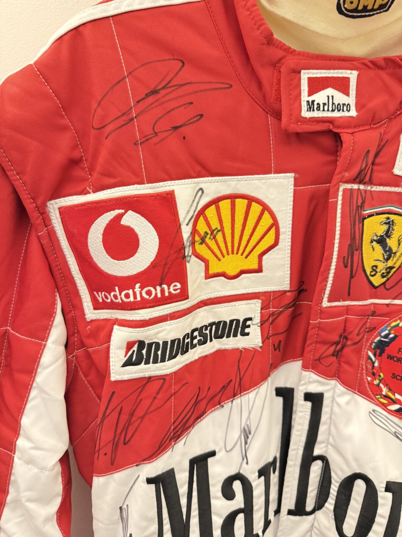 NEW-Michael Schumacher-Multi Signed suit & Signed Michael - Image 8