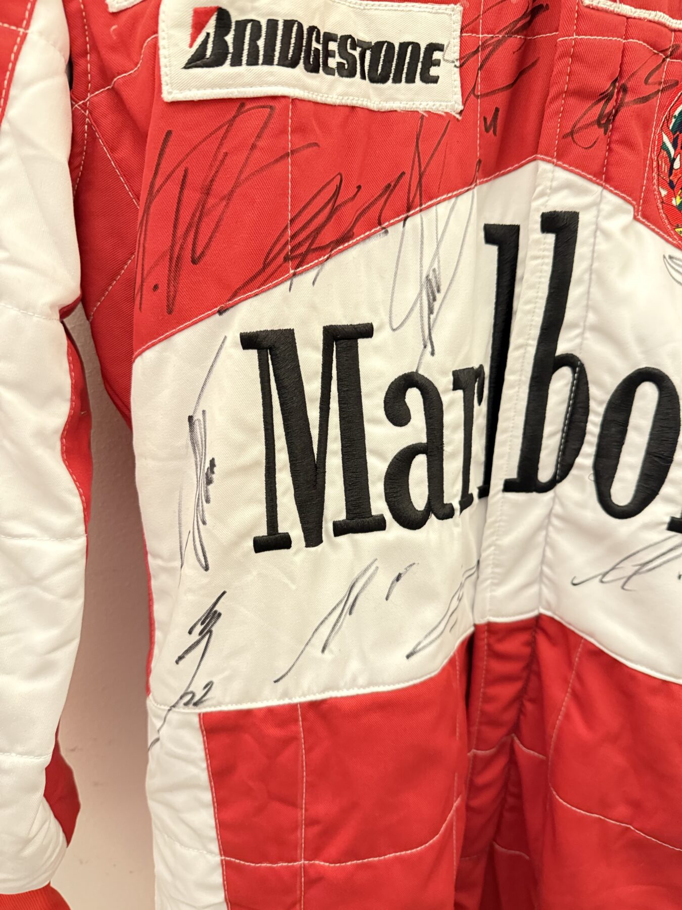 NEW-Michael Schumacher-Multi Signed suit & Signed Michael - Image 16
