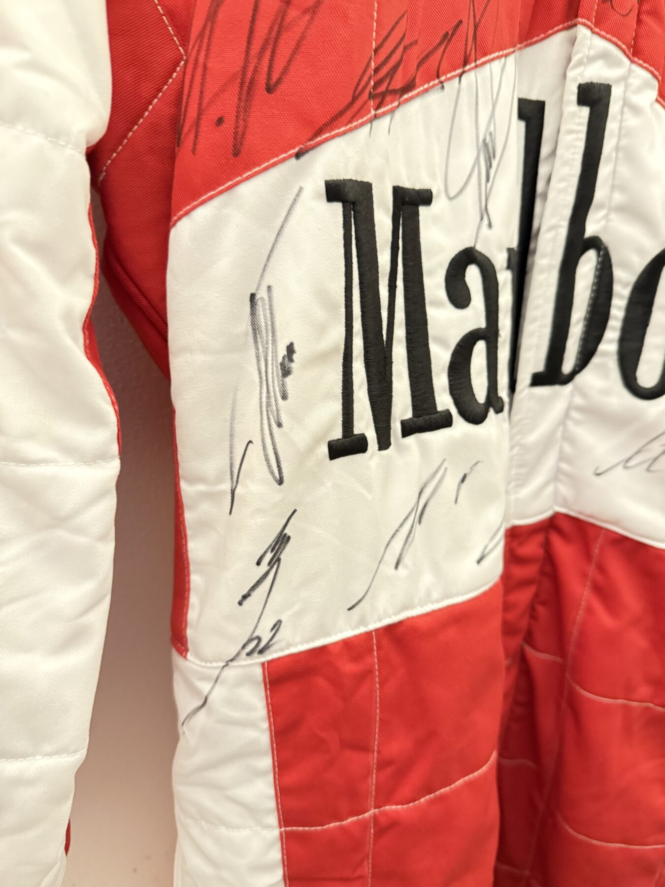 NEW-Michael Schumacher-Multi Signed suit & Signed Michael - Image 17