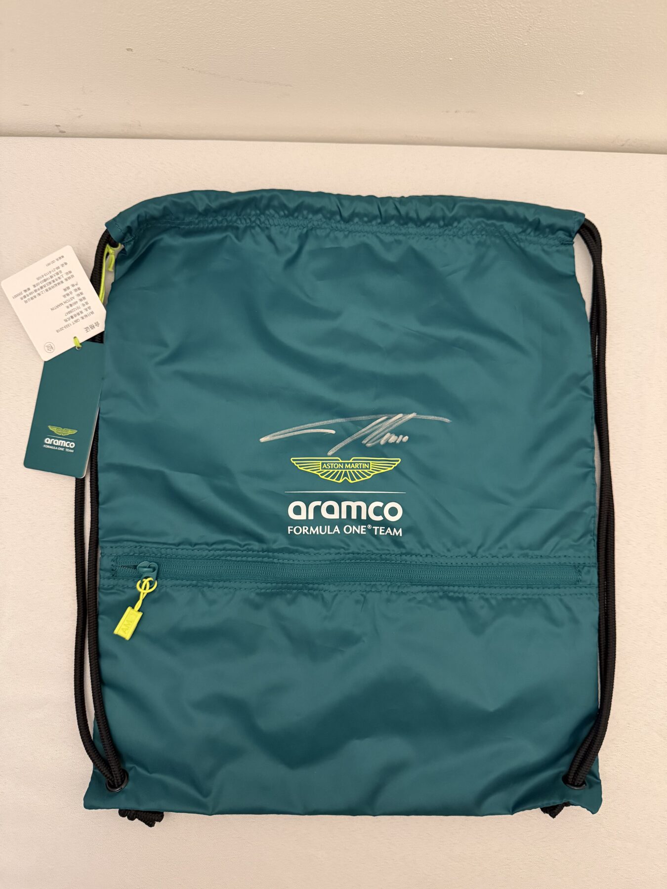 Aston Martin kit bag Alonso