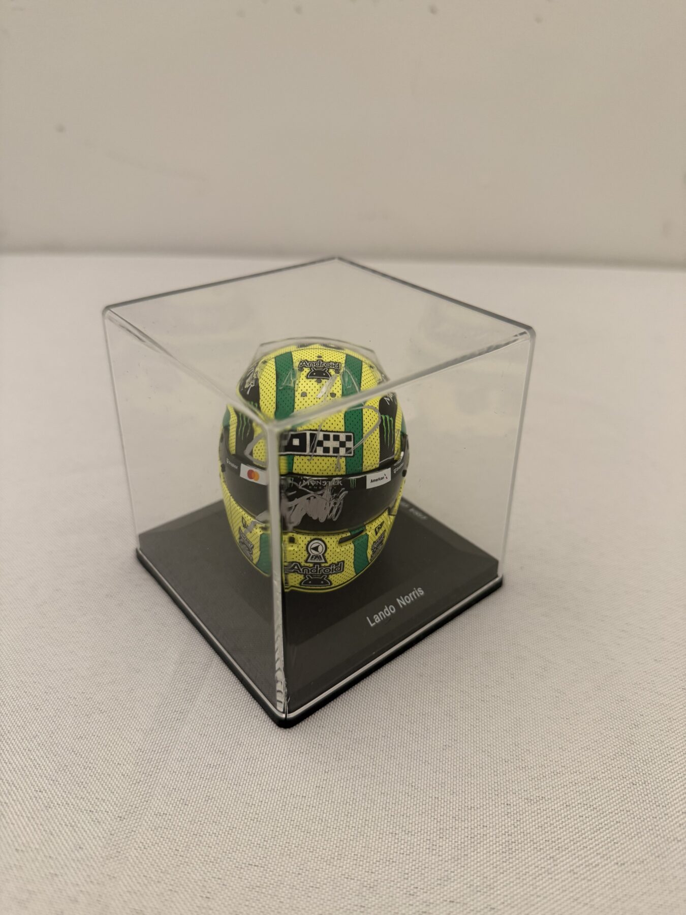 Lando Norris 1/5 Scale Bell helmet-US Grand Prix -Signed twice - Image 4