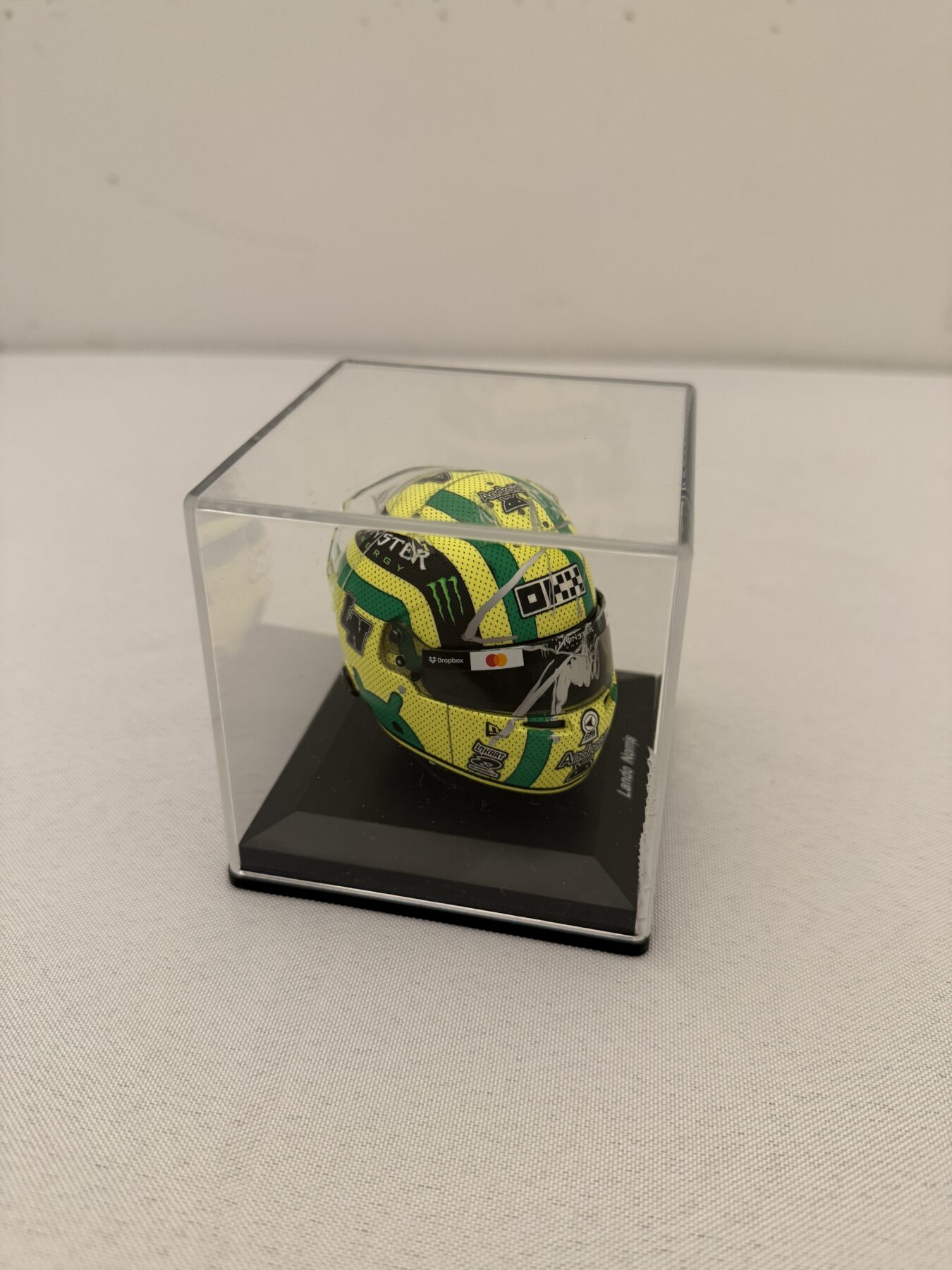Lando Norris 1/5 Scale Bell helmet-US Grand Prix -Signed twice - Image 5