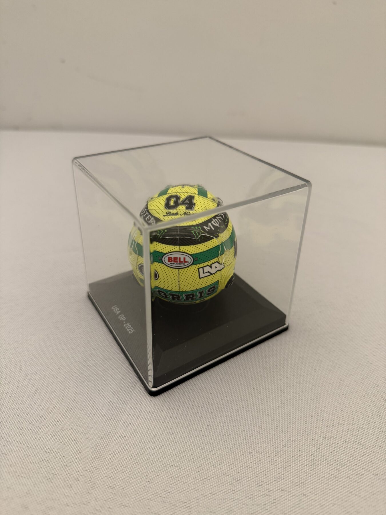 Lando Norris 1/5 Scale Bell helmet-US Grand Prix -Signed twice - Image 8