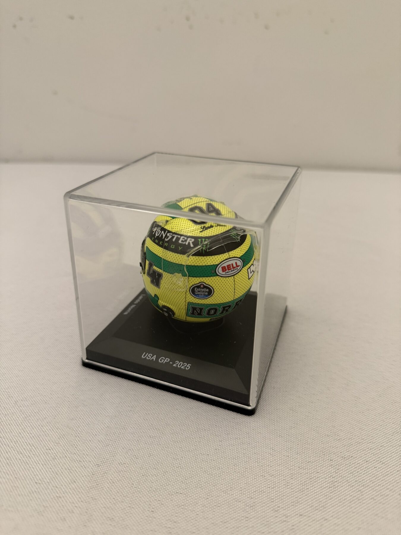 Lando Norris 1/5 Scale Bell helmet-US Grand Prix -Signed twice - Image 7
