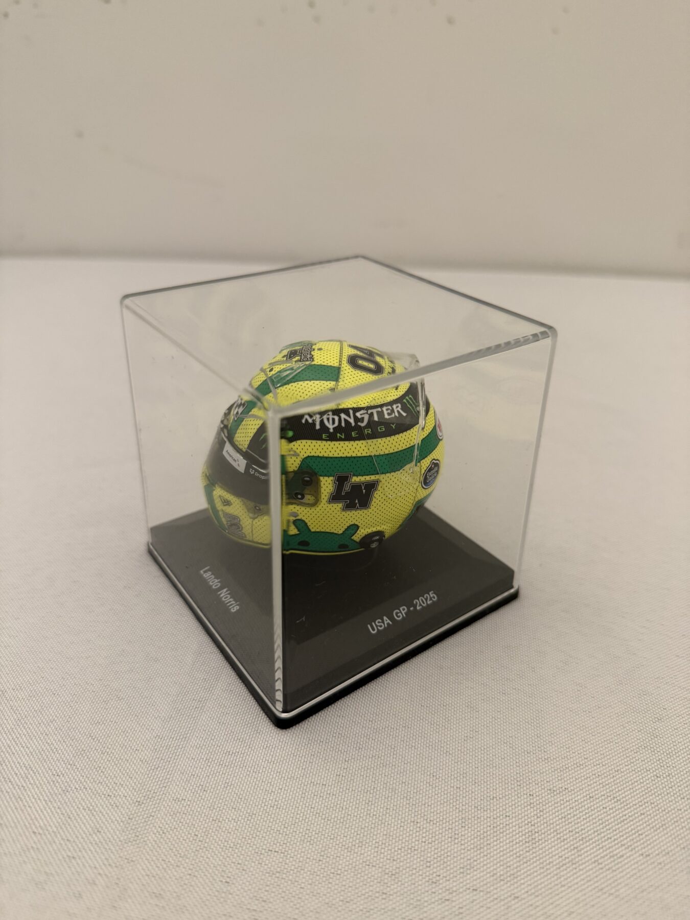 Lando Norris 1/5 Scale Bell helmet-US Grand Prix -Signed twice - Image 6