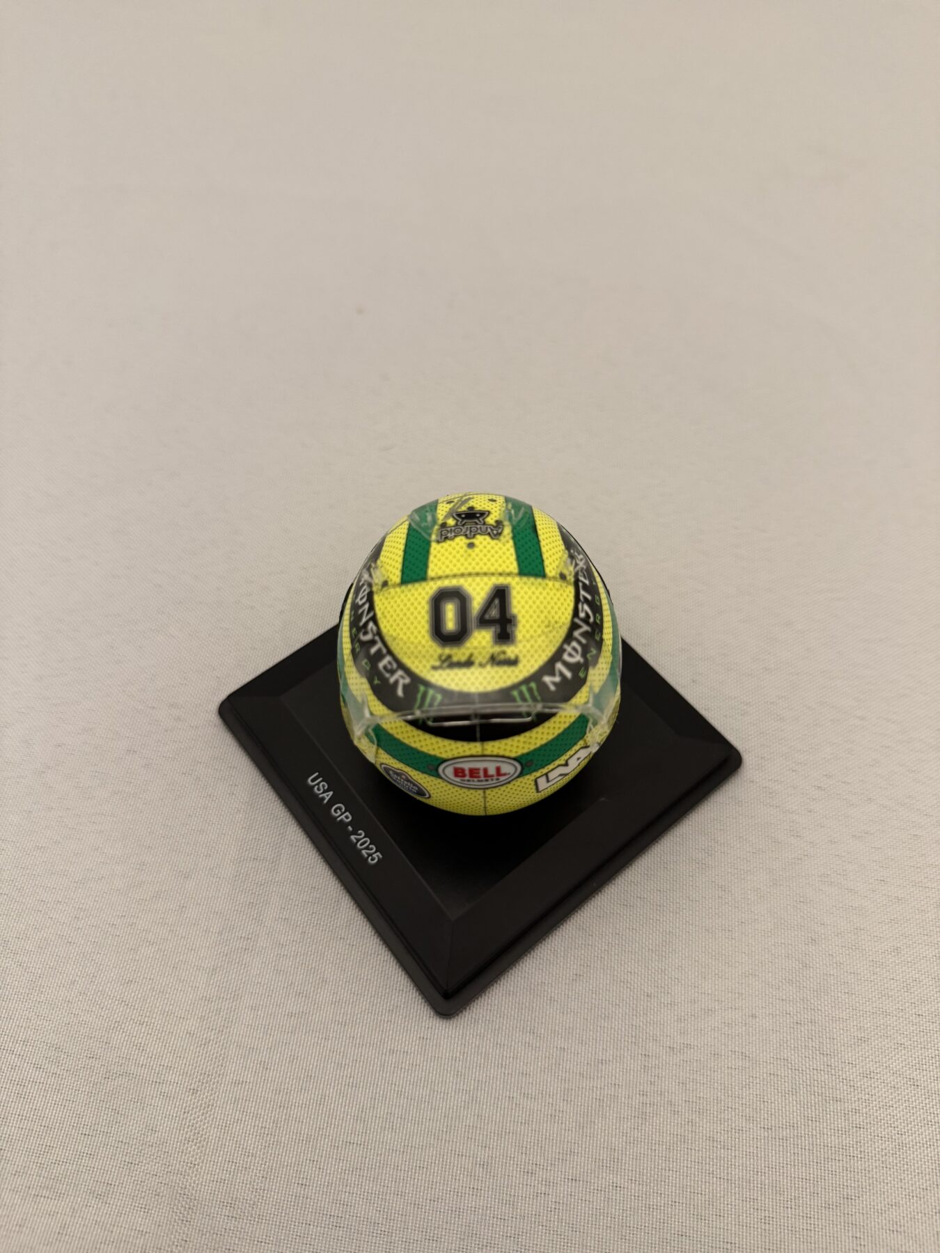 Lando Norris 1/5 Scale Bell helmet-US Grand Prix -Signed twice - Image 17