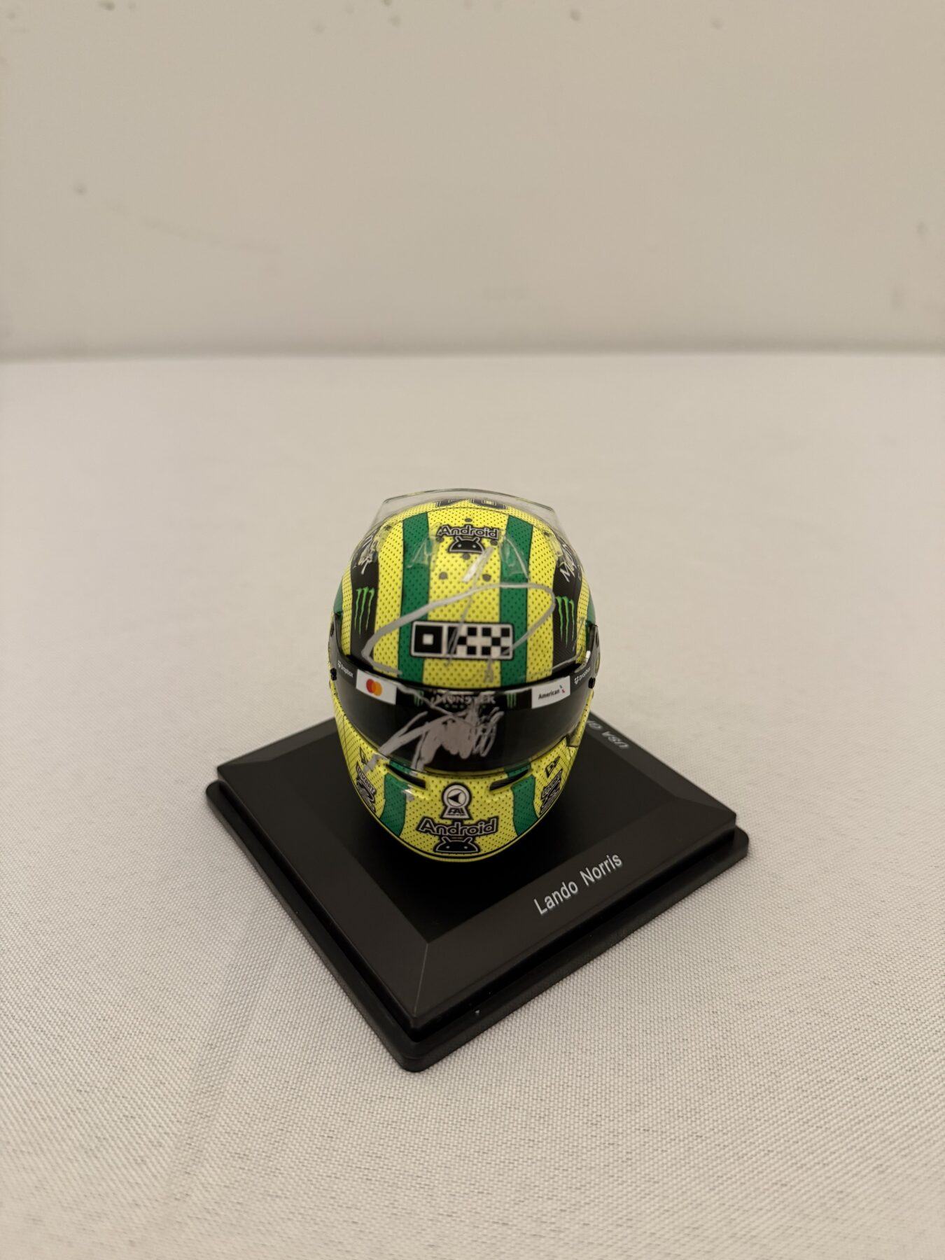 Lando Norris 1/5 Scale Bell helmet-US Grand Prix -Signed twice - Image 15
