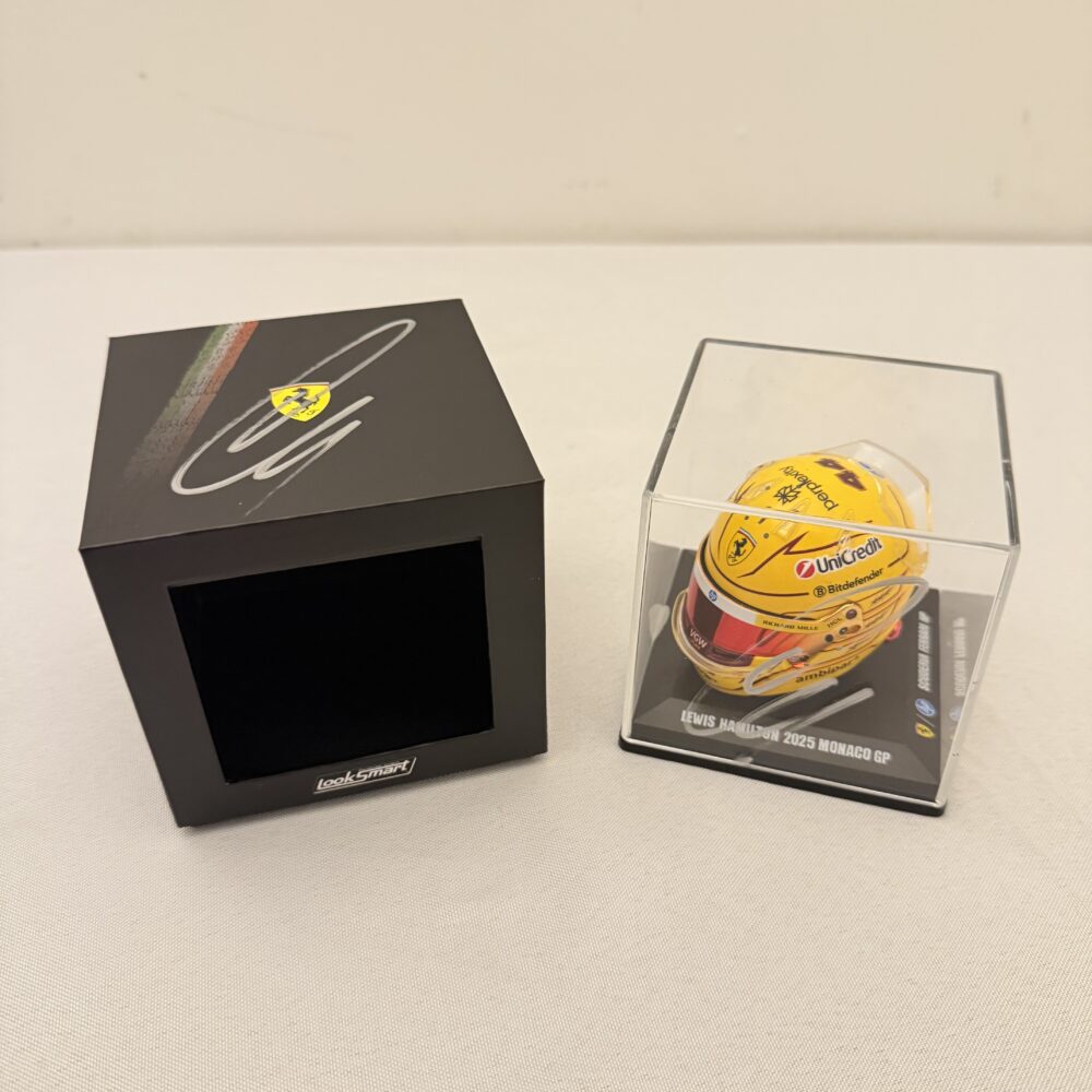 Lewis Hamilton-1/5 scale-helmet-Signed