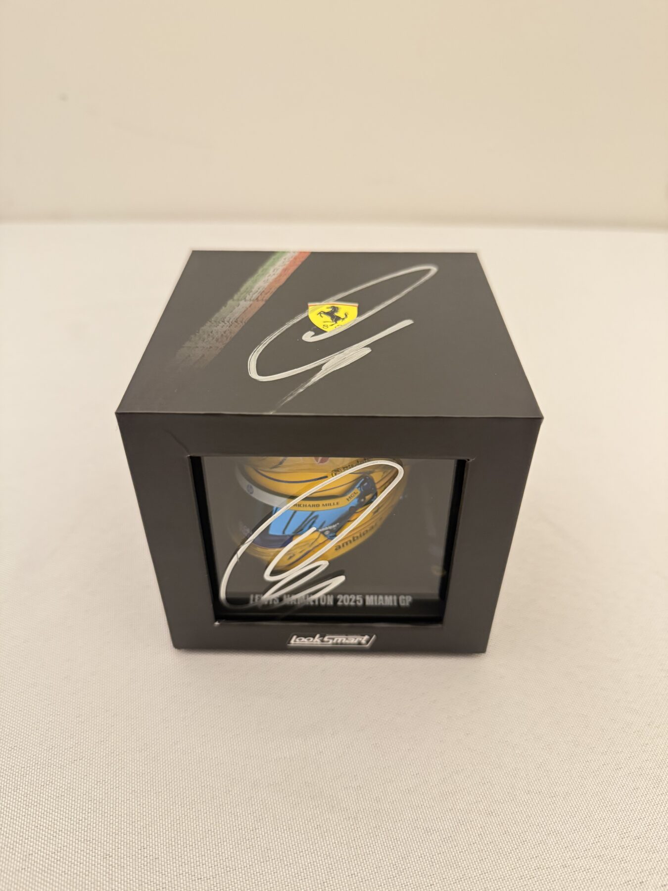 Lewis Hamilton Miami limited edition-1/5 scale-helmet-Signed