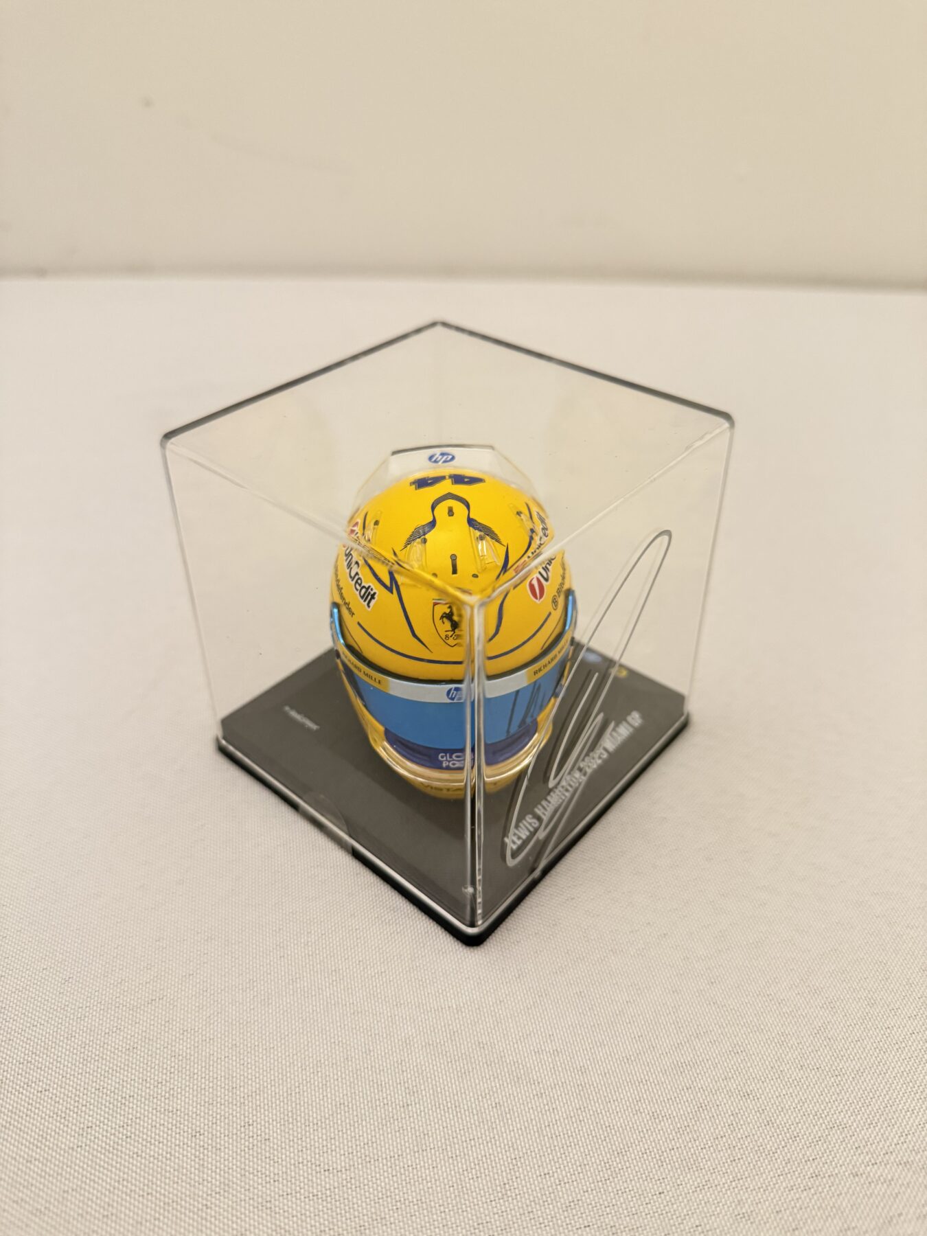 Lewis Hamilton Miami limited edition-1/5 scale-helmet-Signed - Image 4