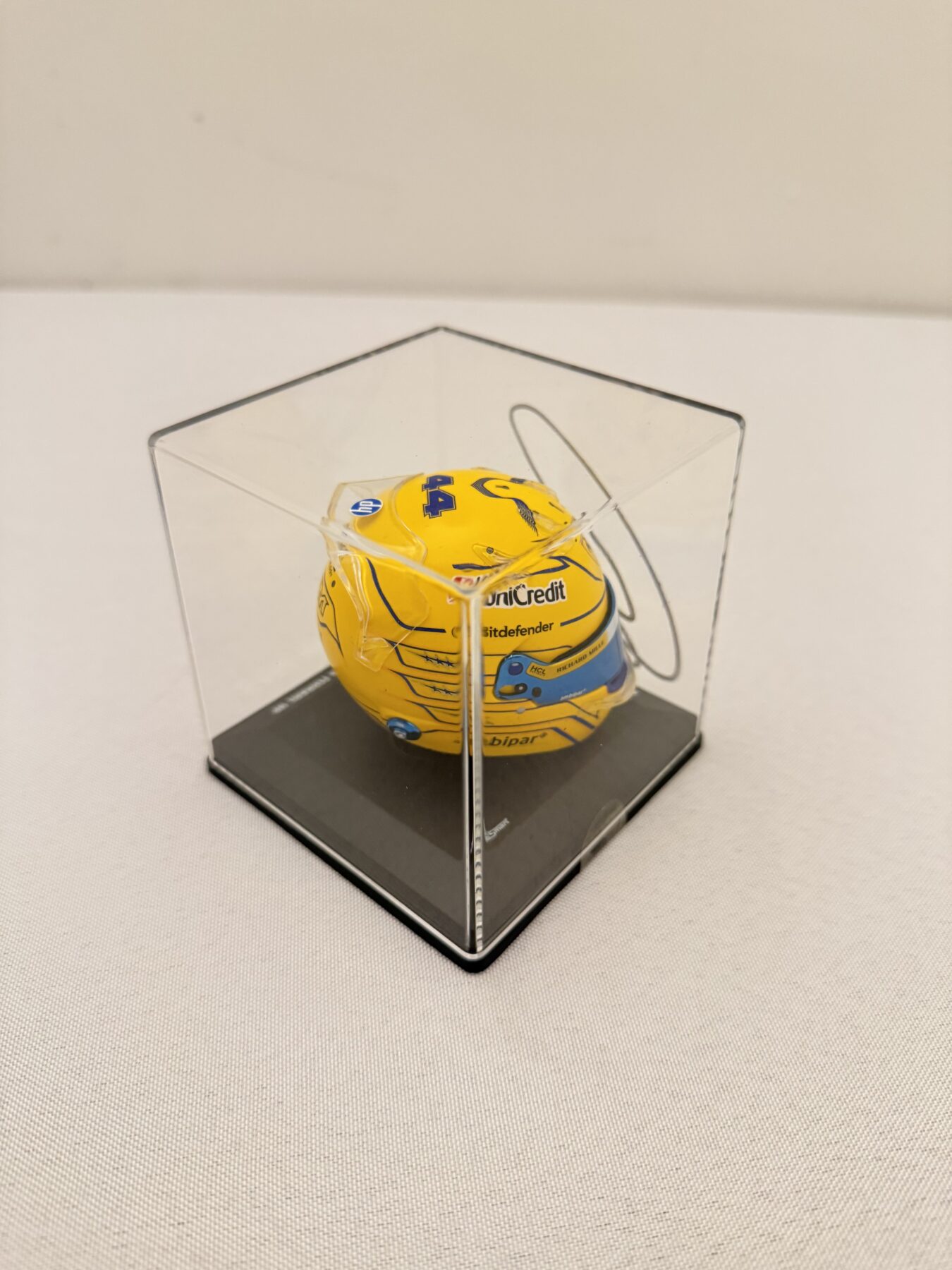 Lewis Hamilton Miami limited edition-1/5 scale-helmet-Signed - Image 3