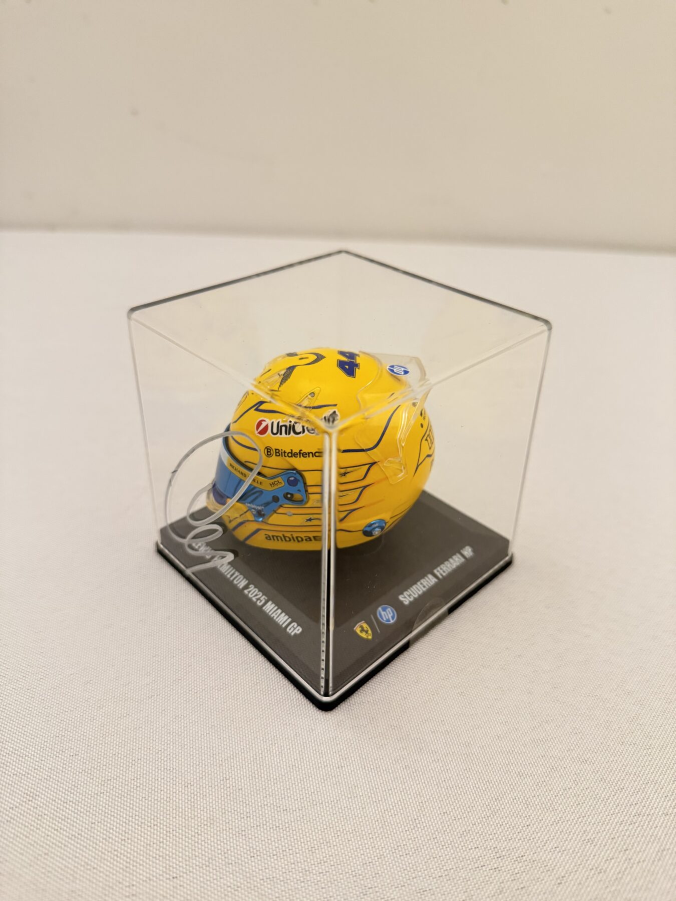 Lewis Hamilton Miami limited edition-1/5 scale-helmet-Signed - Image 2