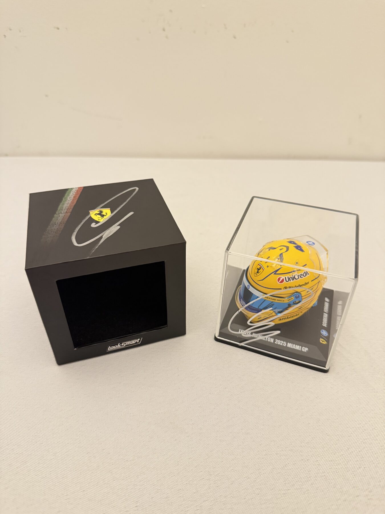 Lewis Hamilton Miami limited edition-1/5 scale-helmet-Signed - Image 14