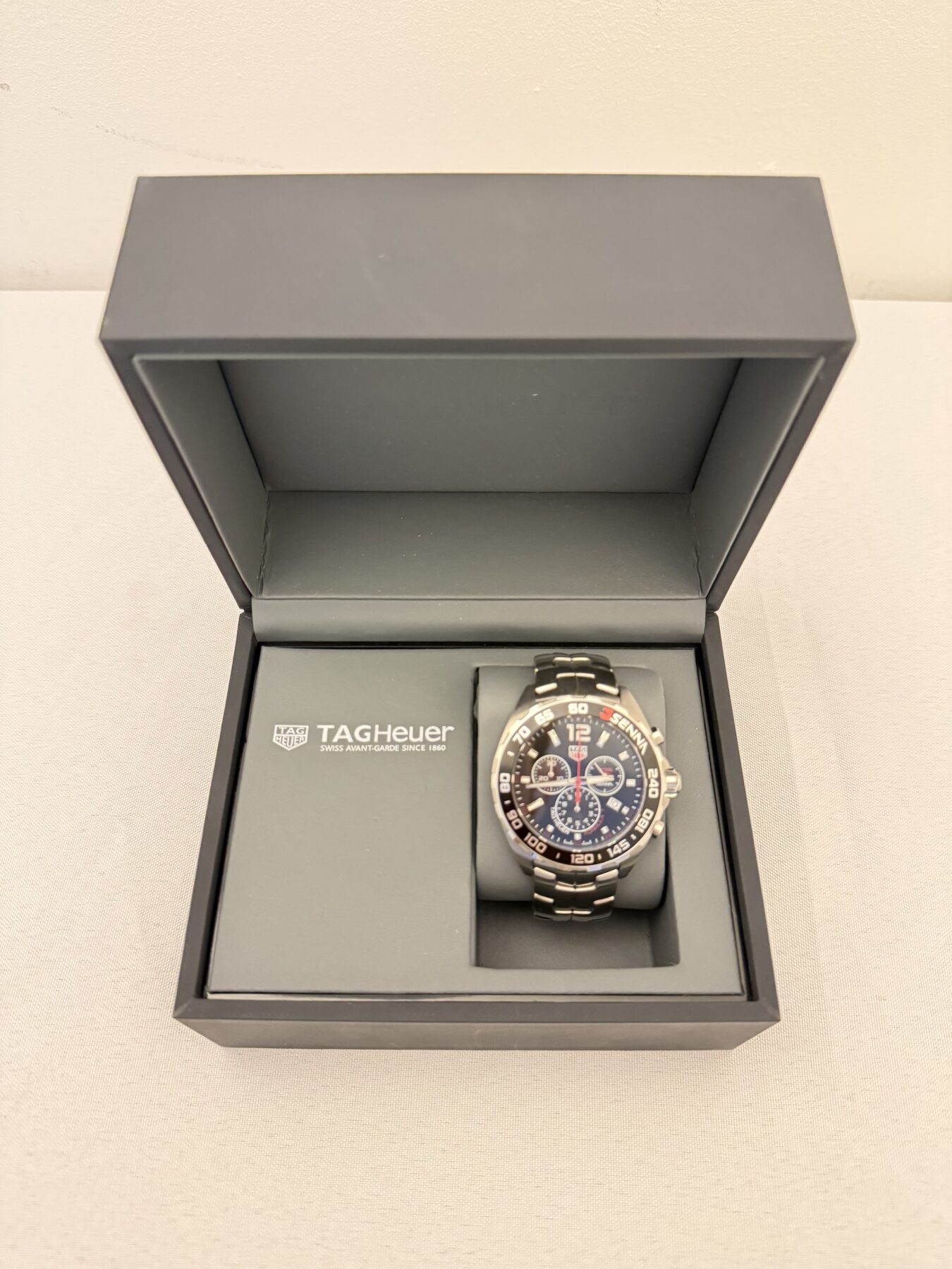 Tag Heuer- Men’s- Formula 1-Ayrton Senna Edition 43mm Quartz Chronograph CAZ1015 - Image 18