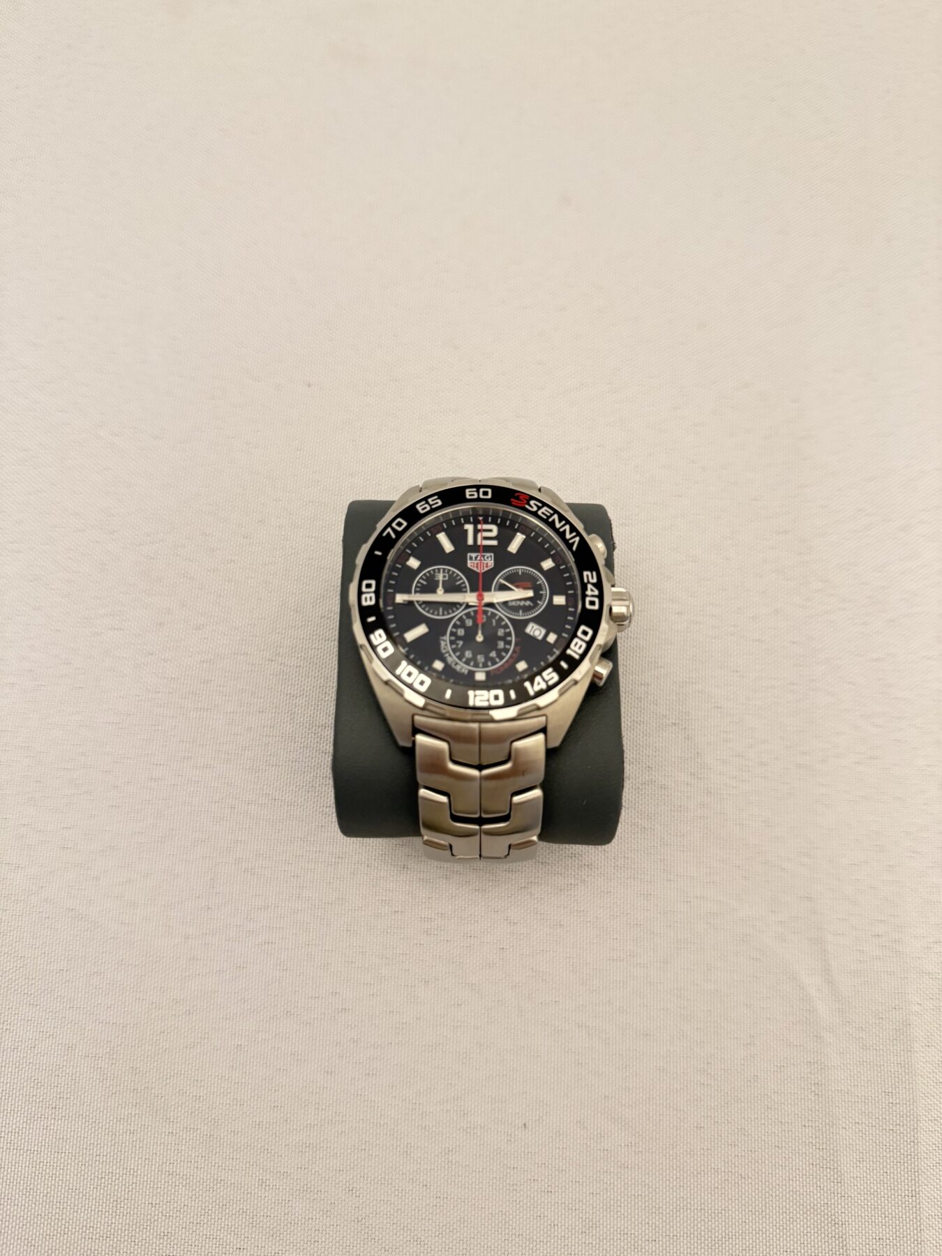 Tag Heuer- Men’s- Formula 1-Ayrton Senna Edition 43mm Quartz Chronograph CAZ1015 - Image 13