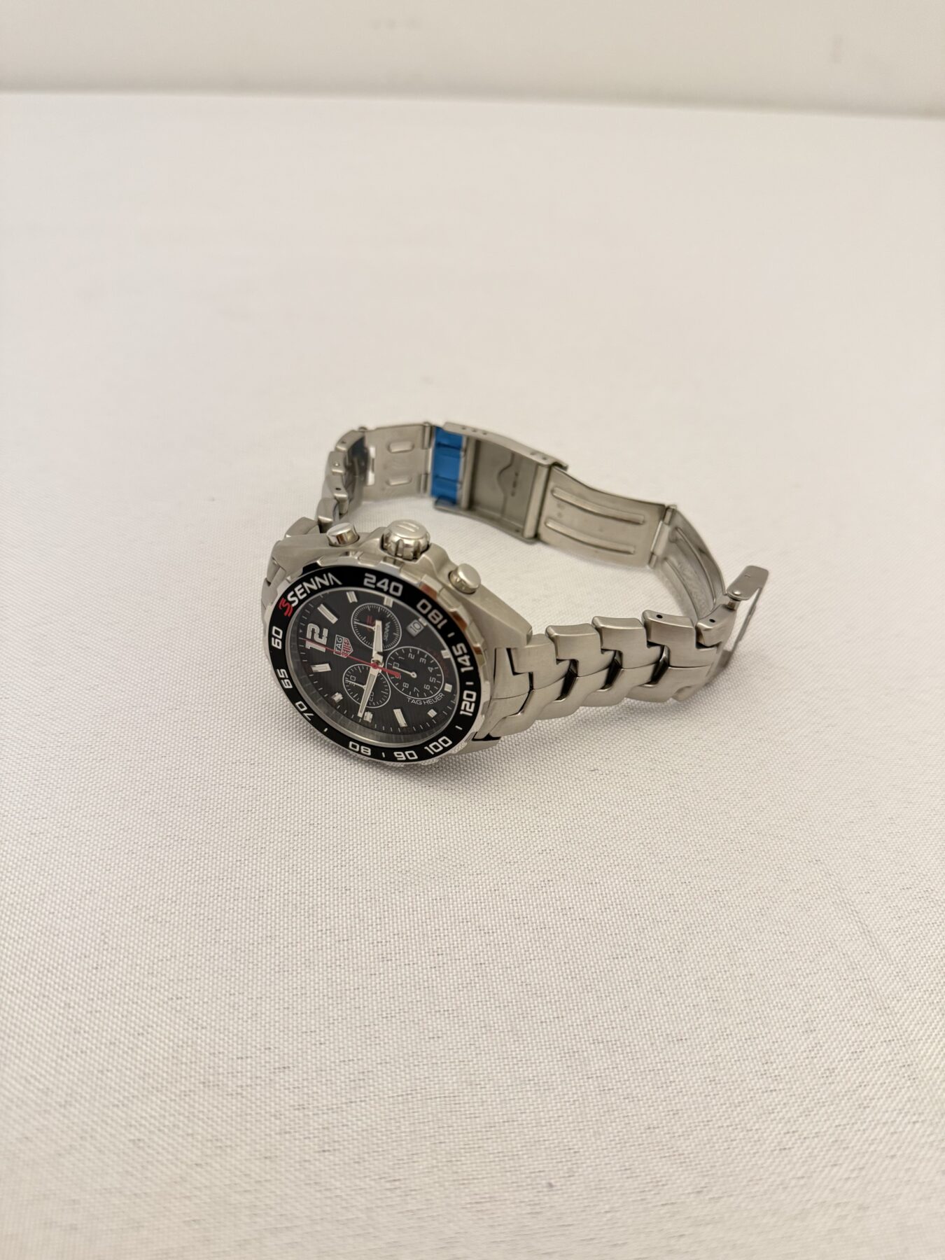 Tag Heuer- Men’s- Formula 1-Ayrton Senna Edition 43mm Quartz Chronograph CAZ1015 - Image 10
