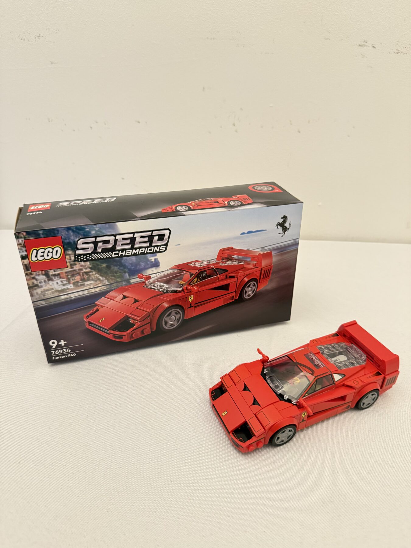Ferrari F40-Lego model-Signed by Lewis Hamilton