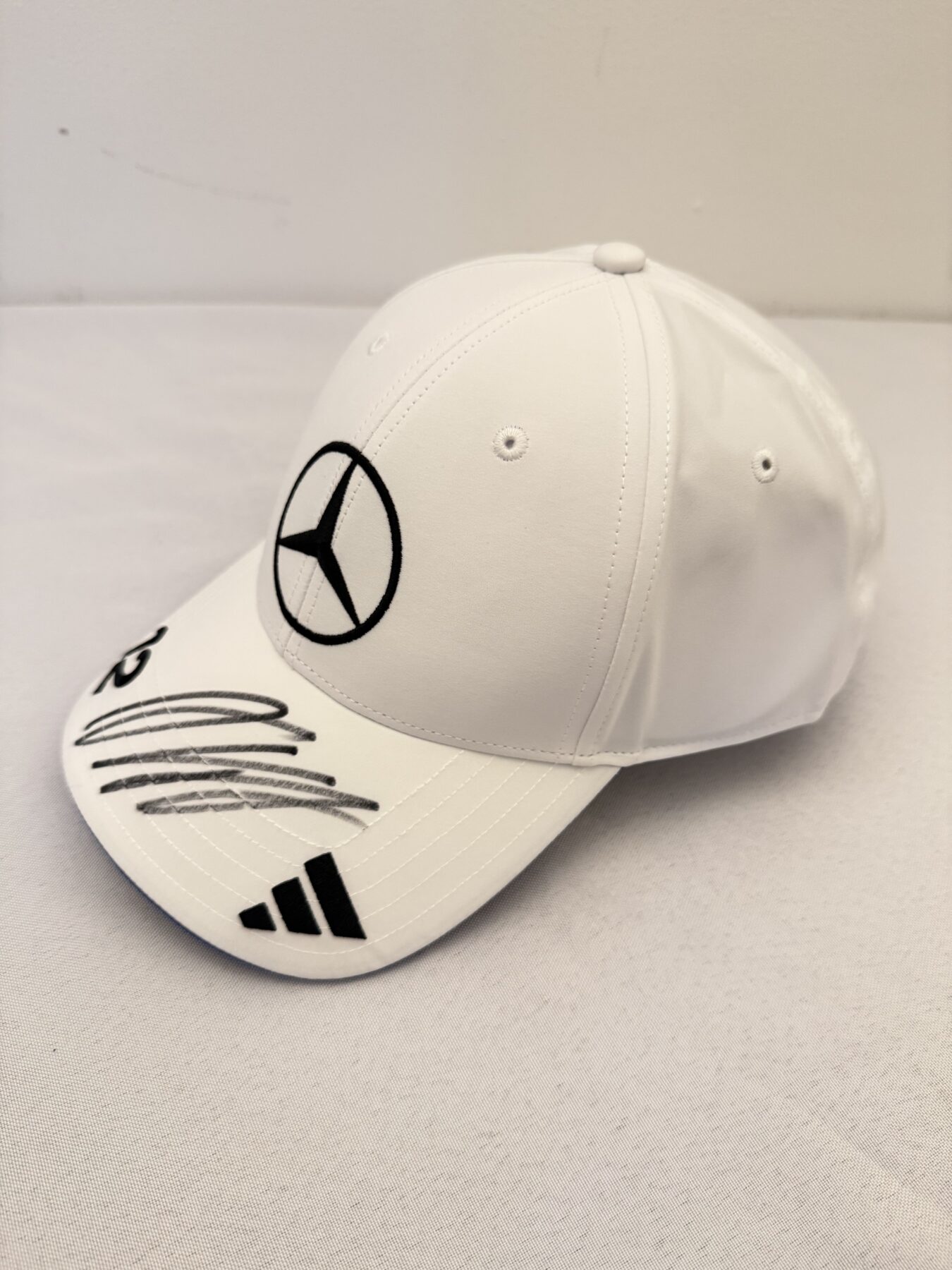 Kimi Antonelli Mercedes-White Signed Cap - Image 3