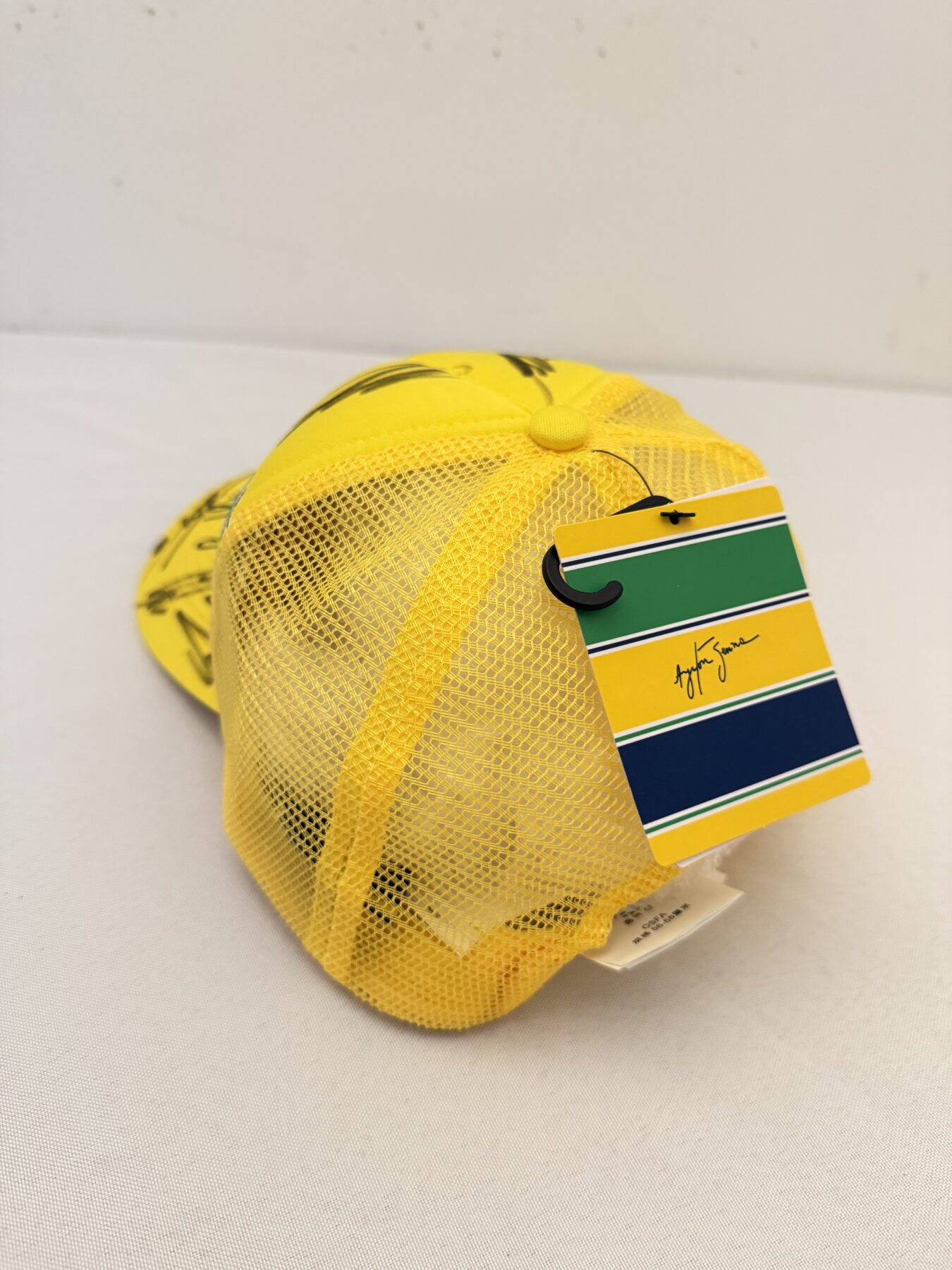 Ayrton Senna Brazil cap -Multi Signed - Image 9