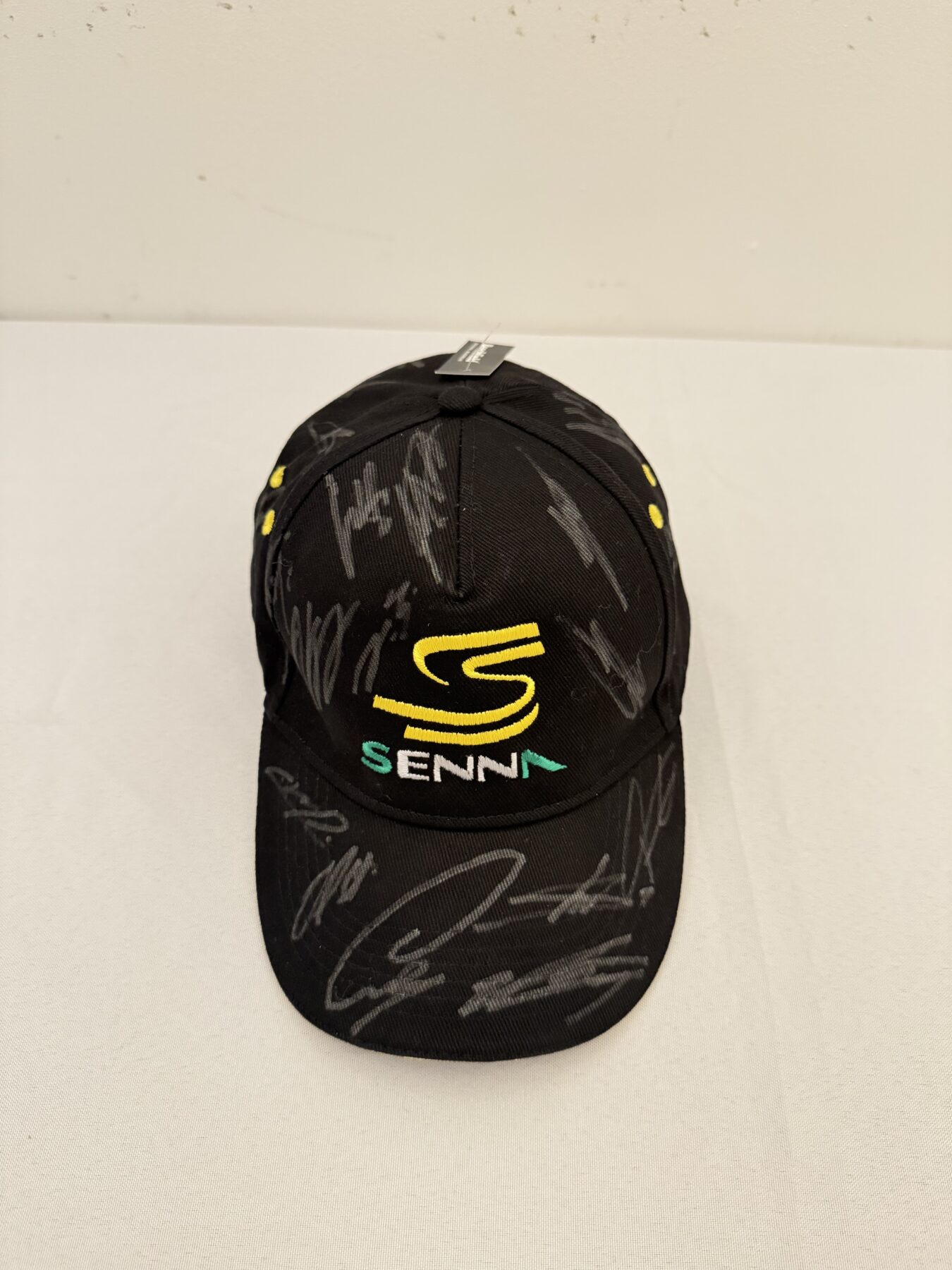 Official Tag Heuer Ayrton Senna Cap-Multi Signed - Image 4