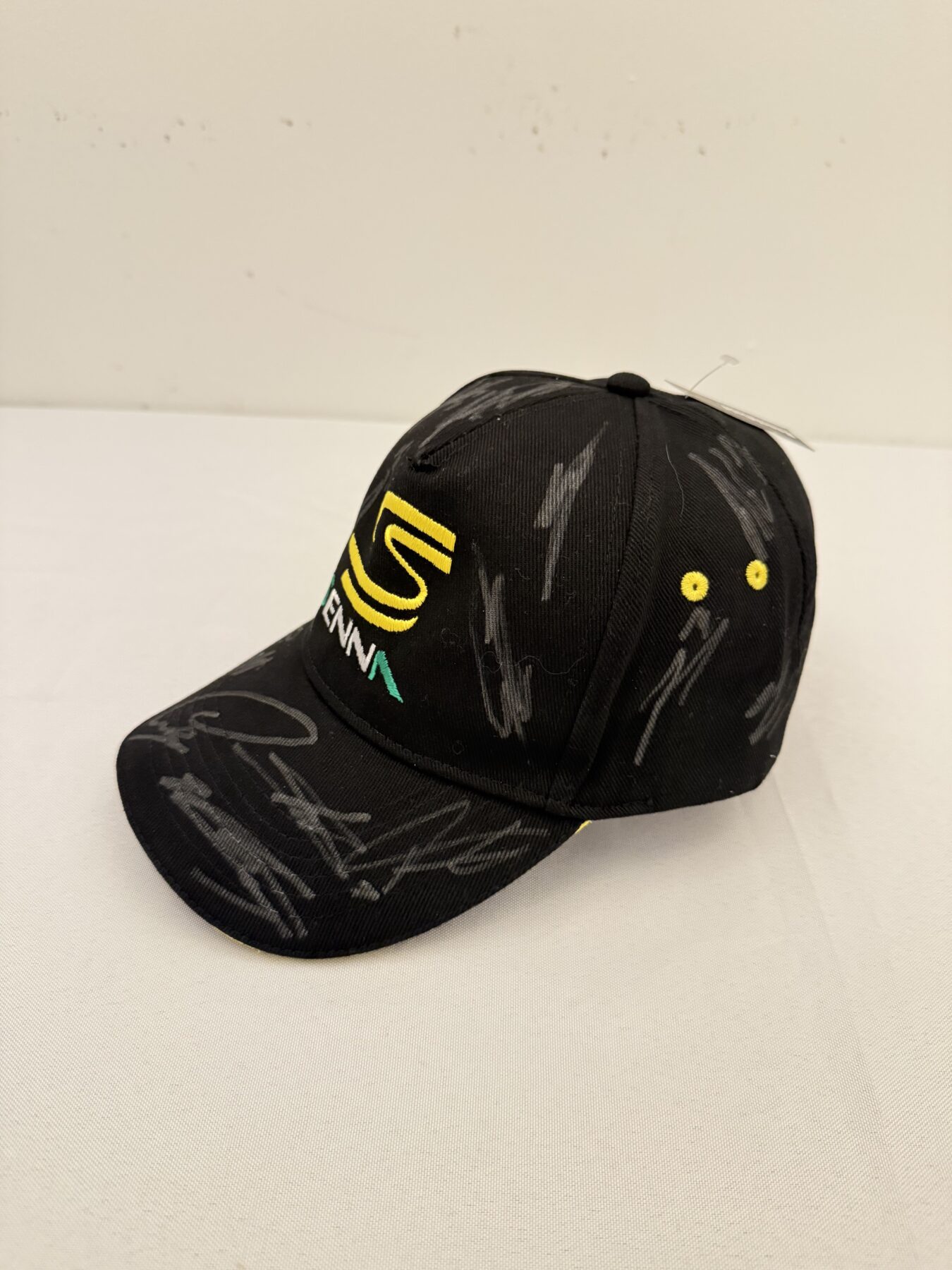 Official Tag Heuer Ayrton Senna Cap-Multi Signed - Image 5