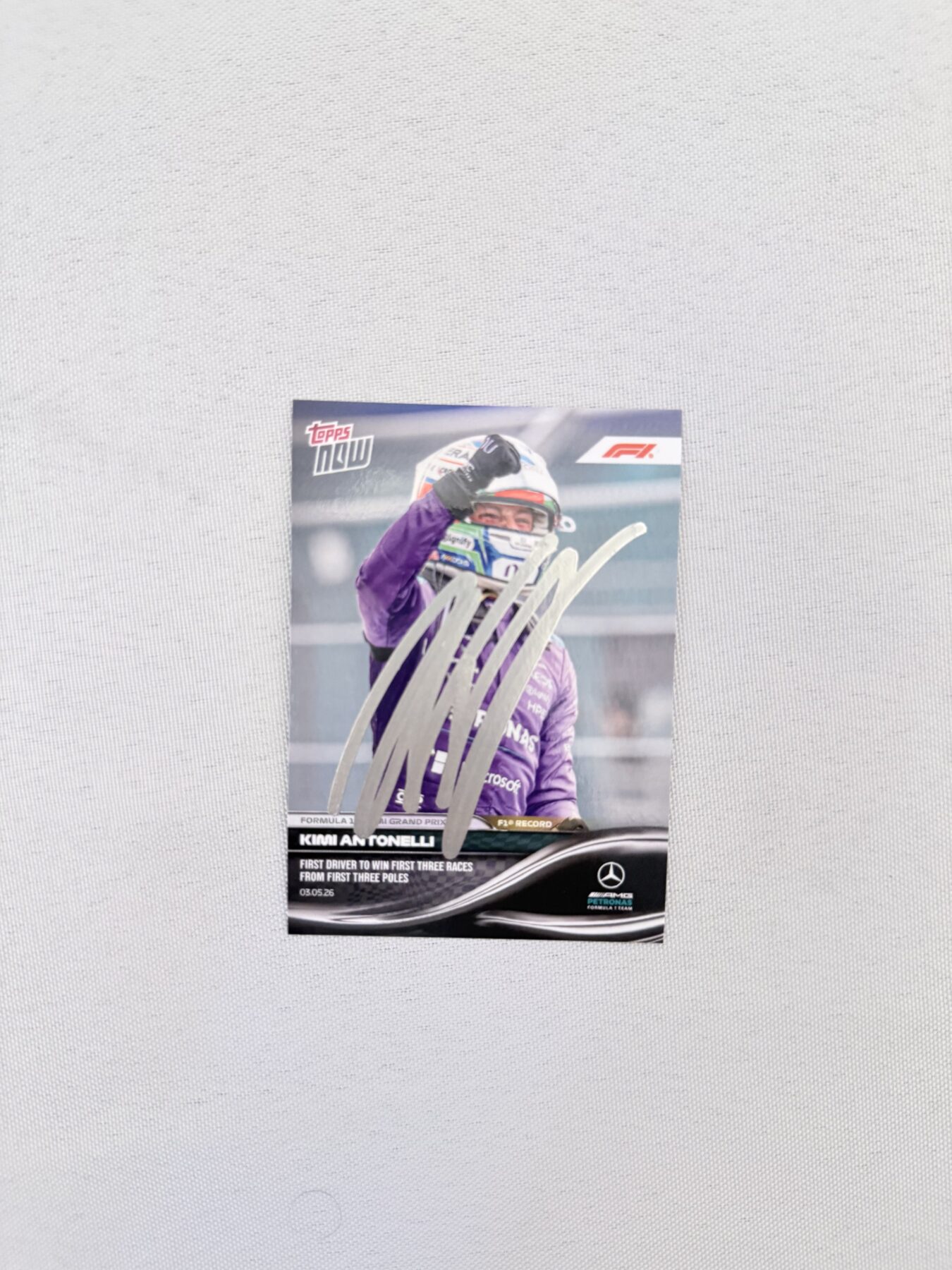 Topps Cards -Signed-Various drivers - Image 10