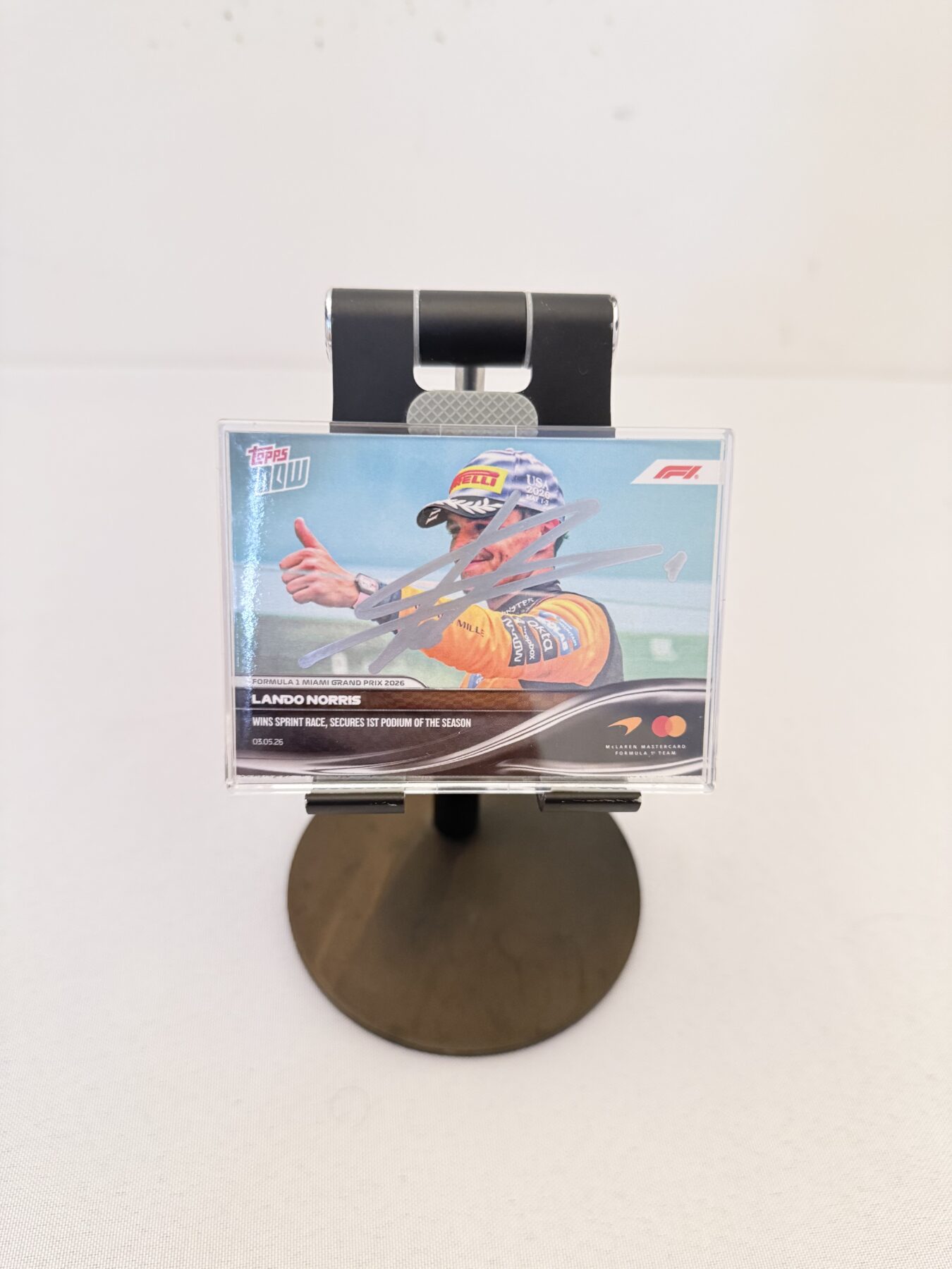 Topps Cards -Signed-Various drivers - Image 9