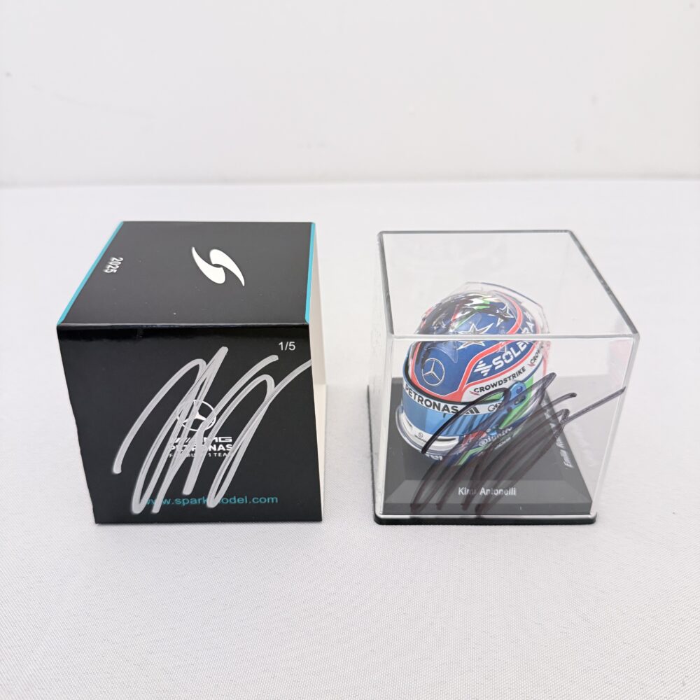 Kimi Antonelli-1/5 Scale-Ayrton Senna-Imola 2025-Signed 3 times
