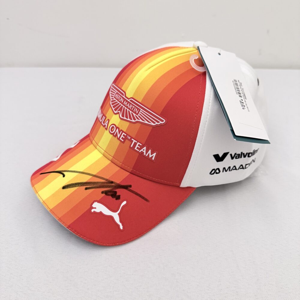 Fernando Alonso-Spanish Grand Prix-Limited Edition Cap-Signed