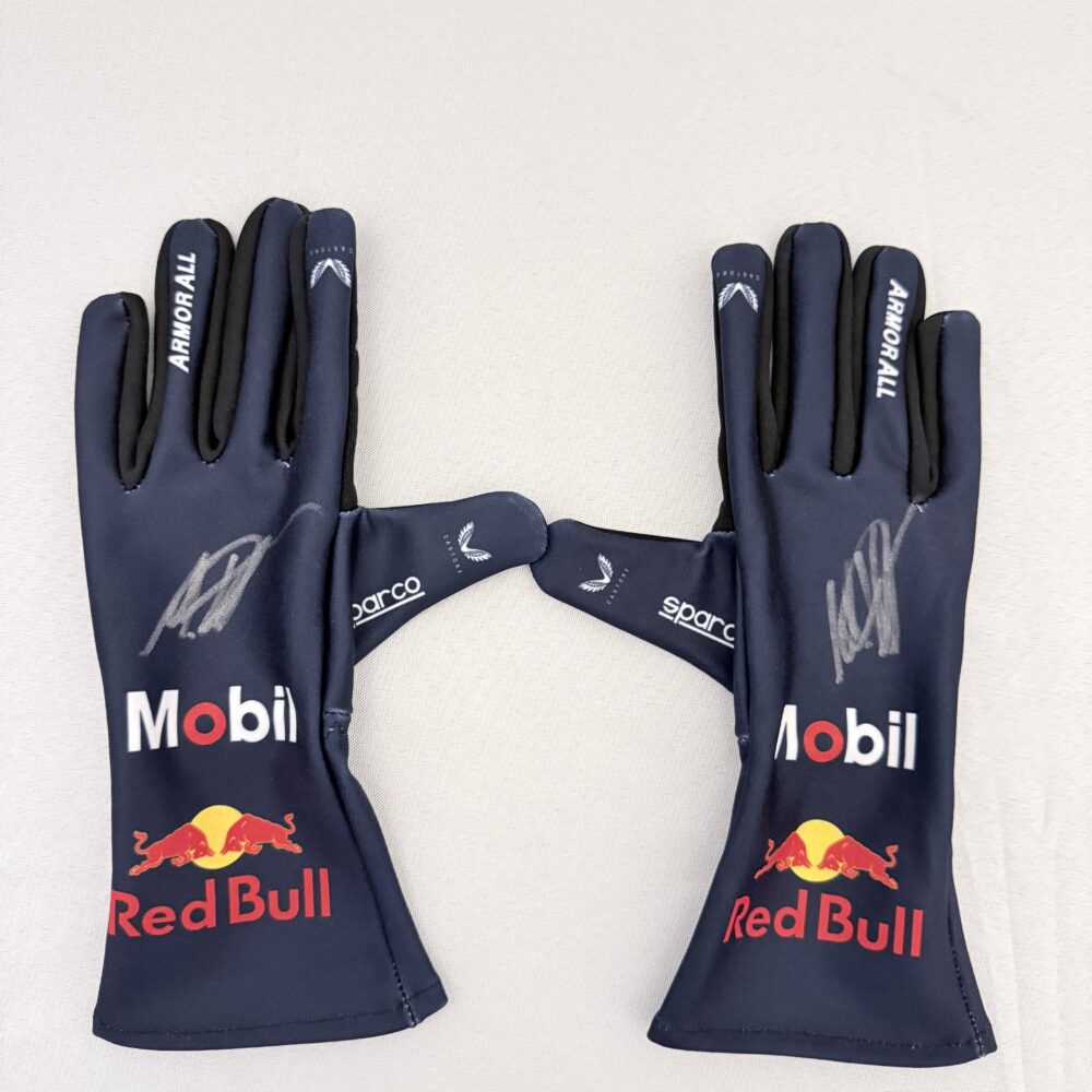 Max Verstappen Signed Gloves-2026