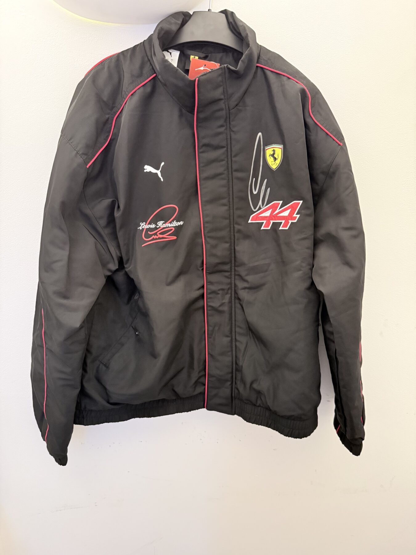 Lewis Hamilton-Ferrari-Signed Jacket-2026-Signed Twice