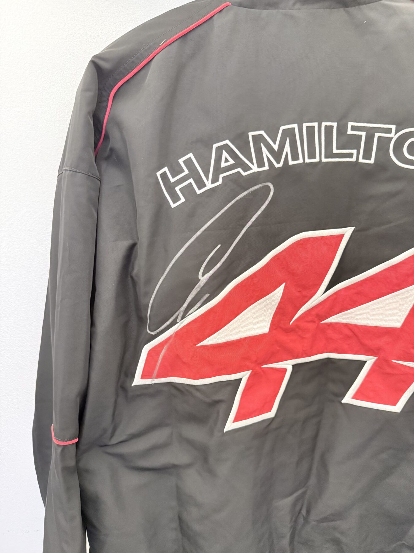 Lewis Hamilton-Ferrari-Signed Jacket-2026-Signed Twice - Image 11