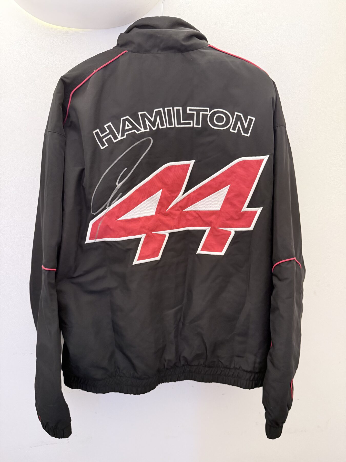 Lewis Hamilton-Ferrari-Signed Jacket-2026-Signed Twice - Image 8