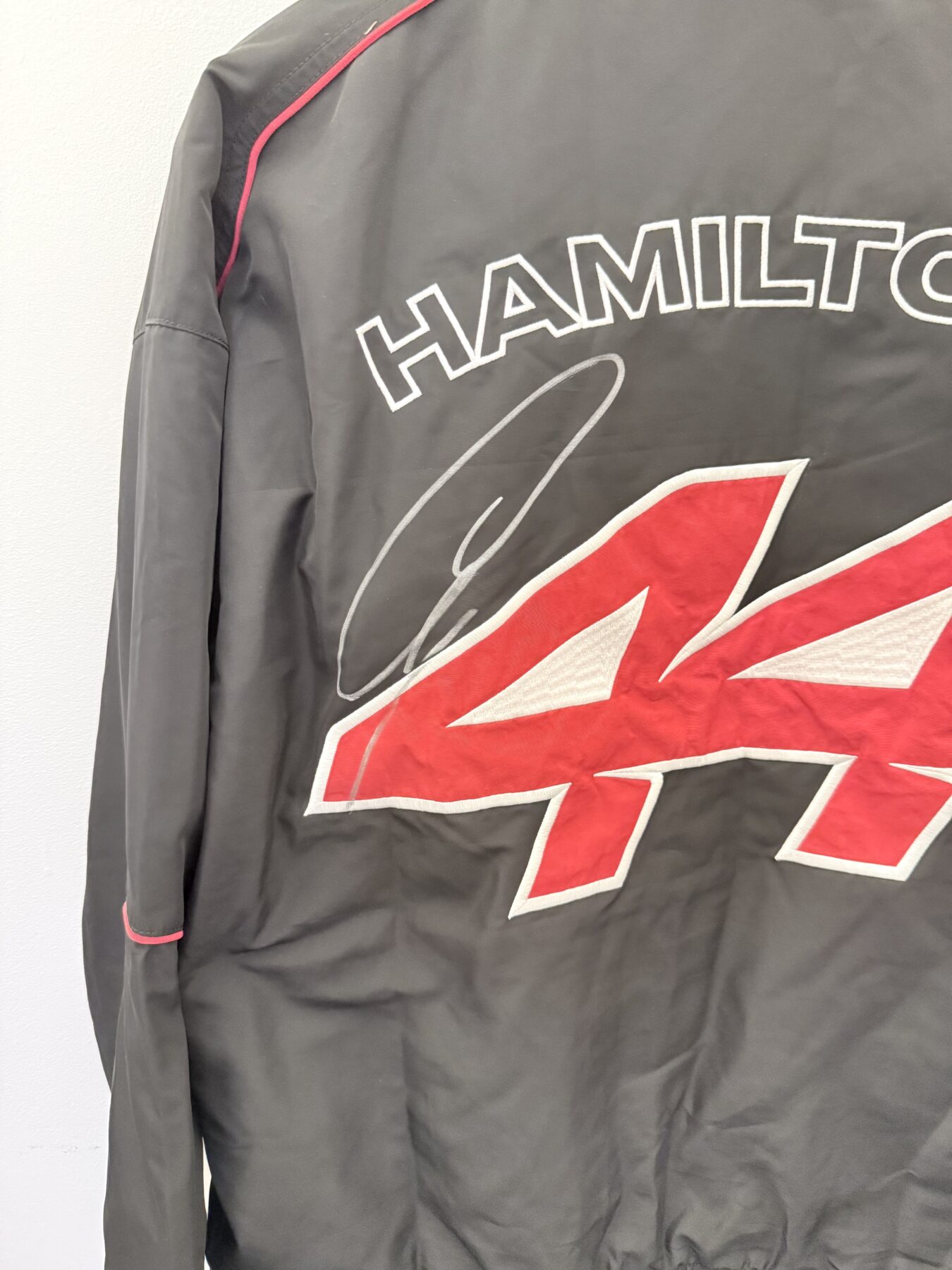 Lewis Hamilton-Ferrari-Signed Jacket-2026-Signed Twice - Image 6