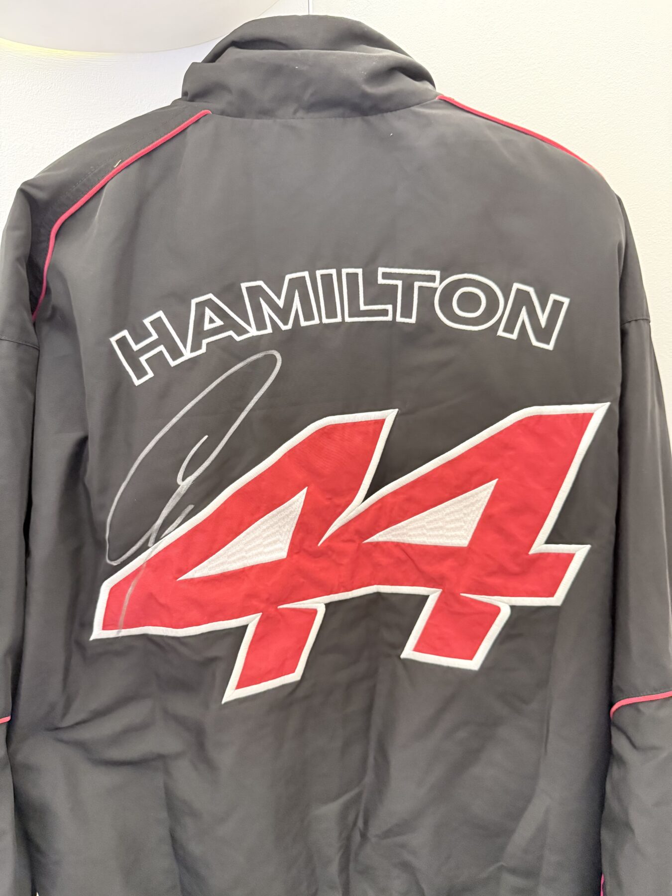 Lewis Hamilton-Ferrari-Signed Jacket-2026-Signed Twice - Image 13