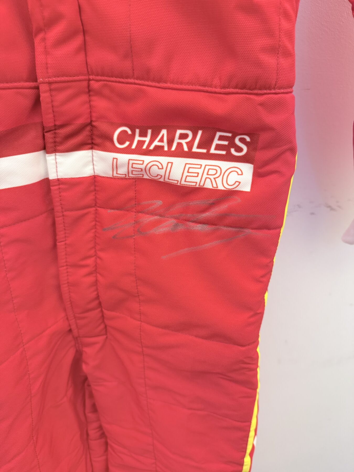 Charles Leclerc 2025-Signed suit - Image 7