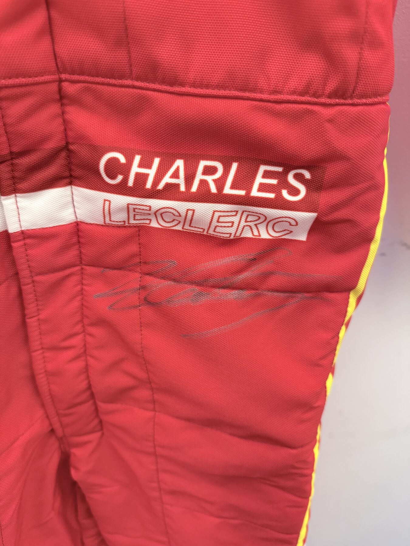 Charles Leclerc 2025-Signed suit - Image 3