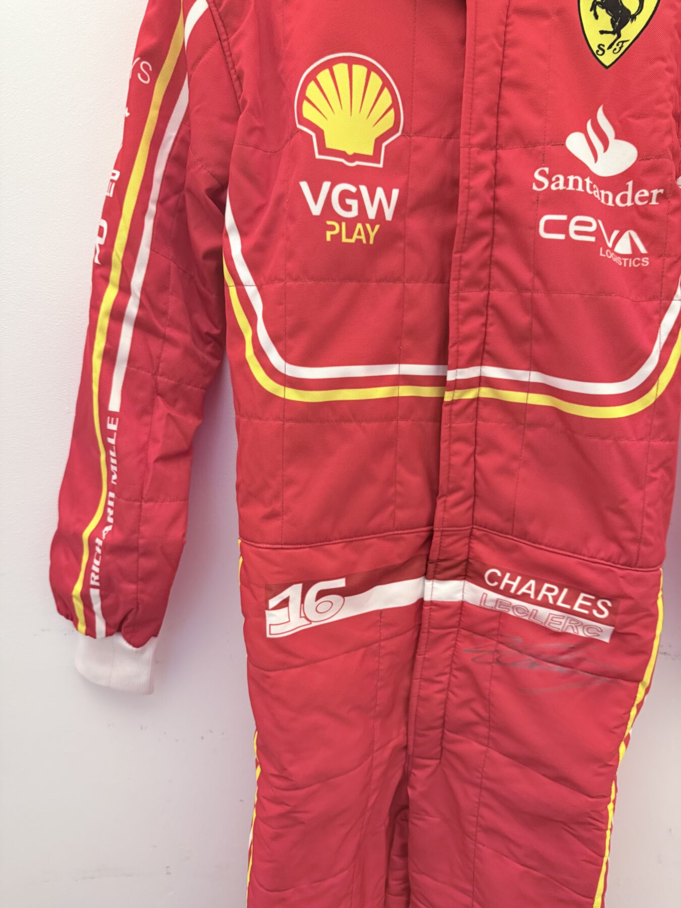 Charles Leclerc 2025-Signed suit - Image 5
