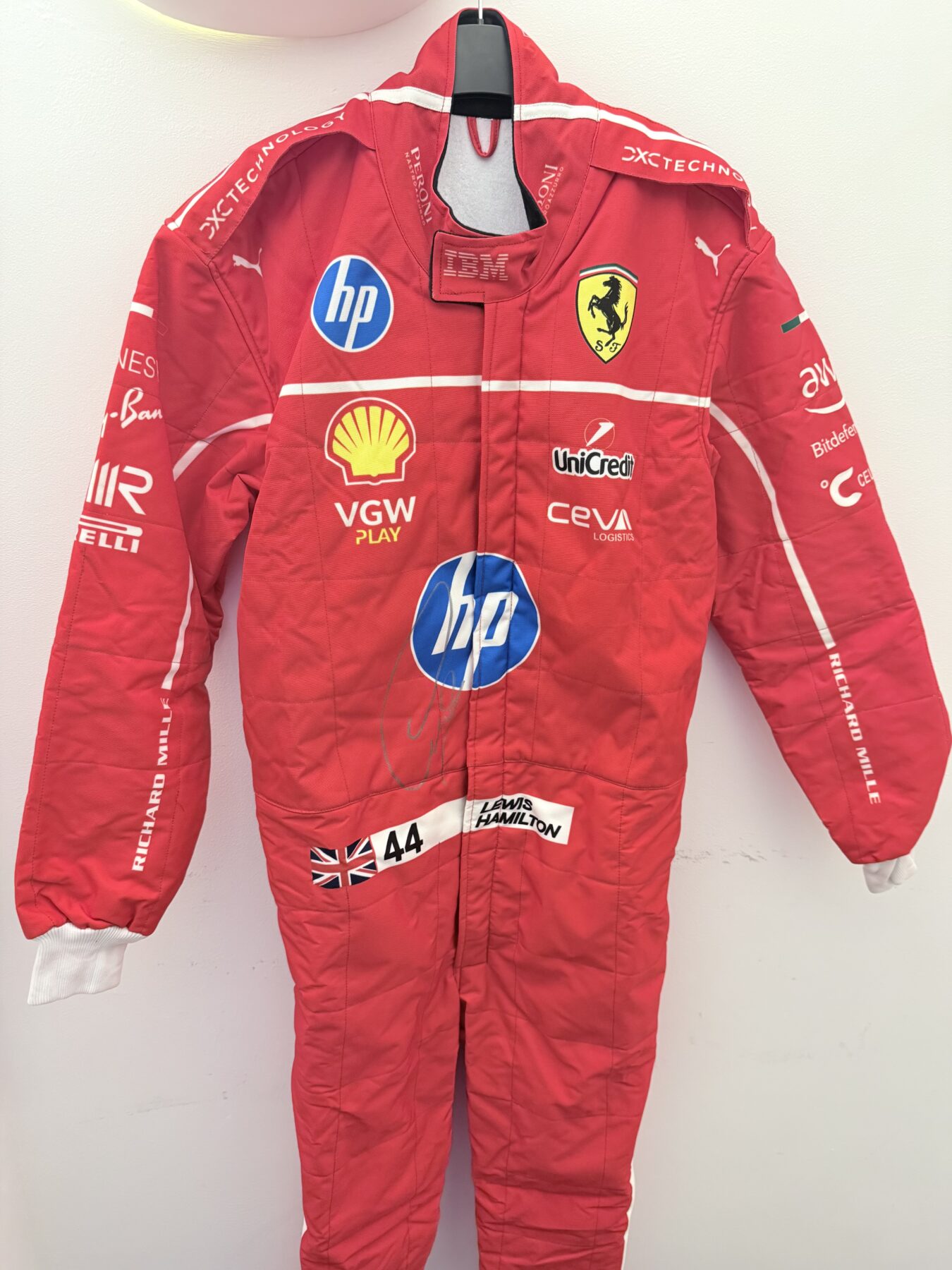 Lewis Hamilton 2025-Signed Suit - Image 3